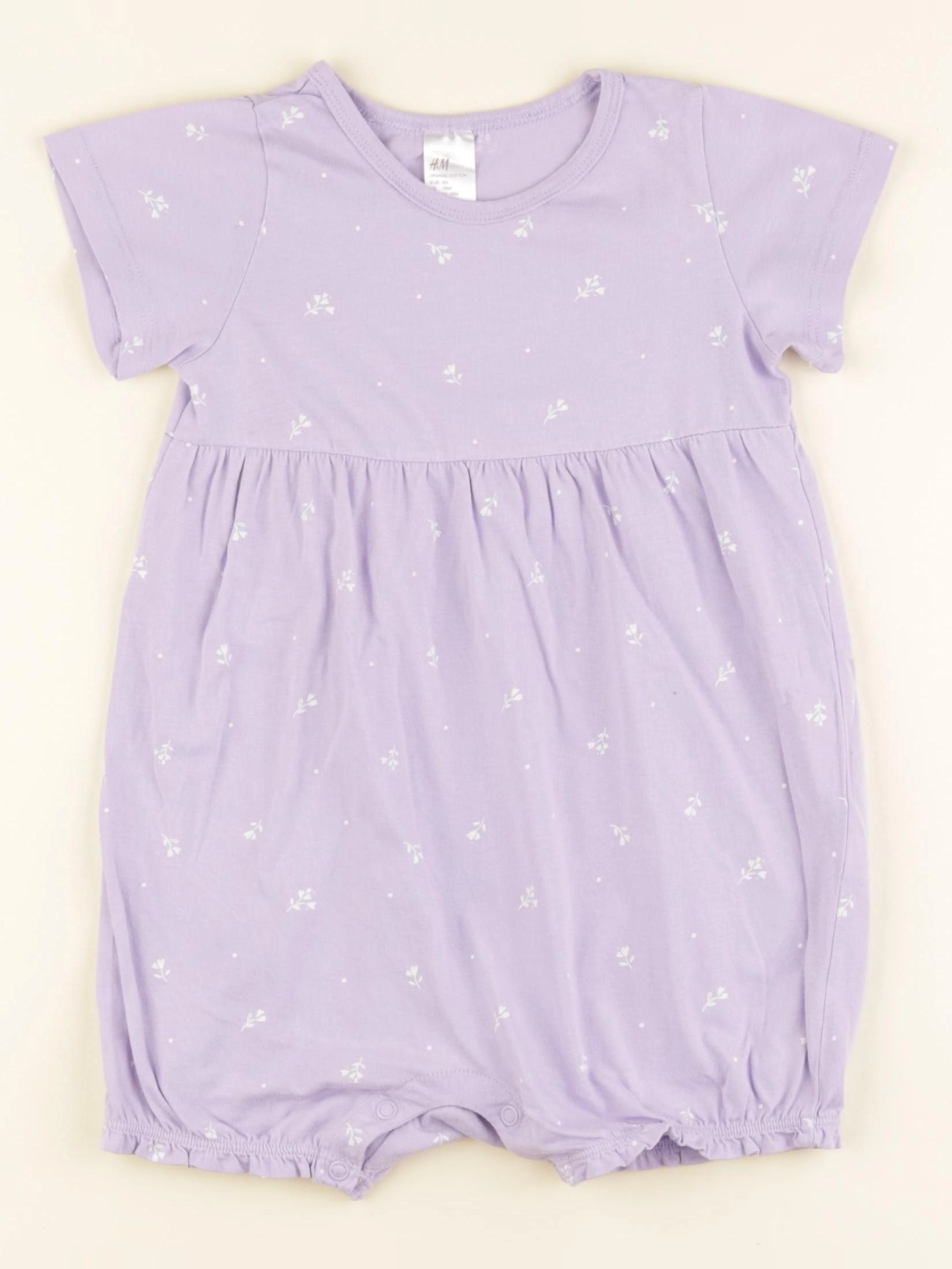 H&M - combinaison violet - 18 mois