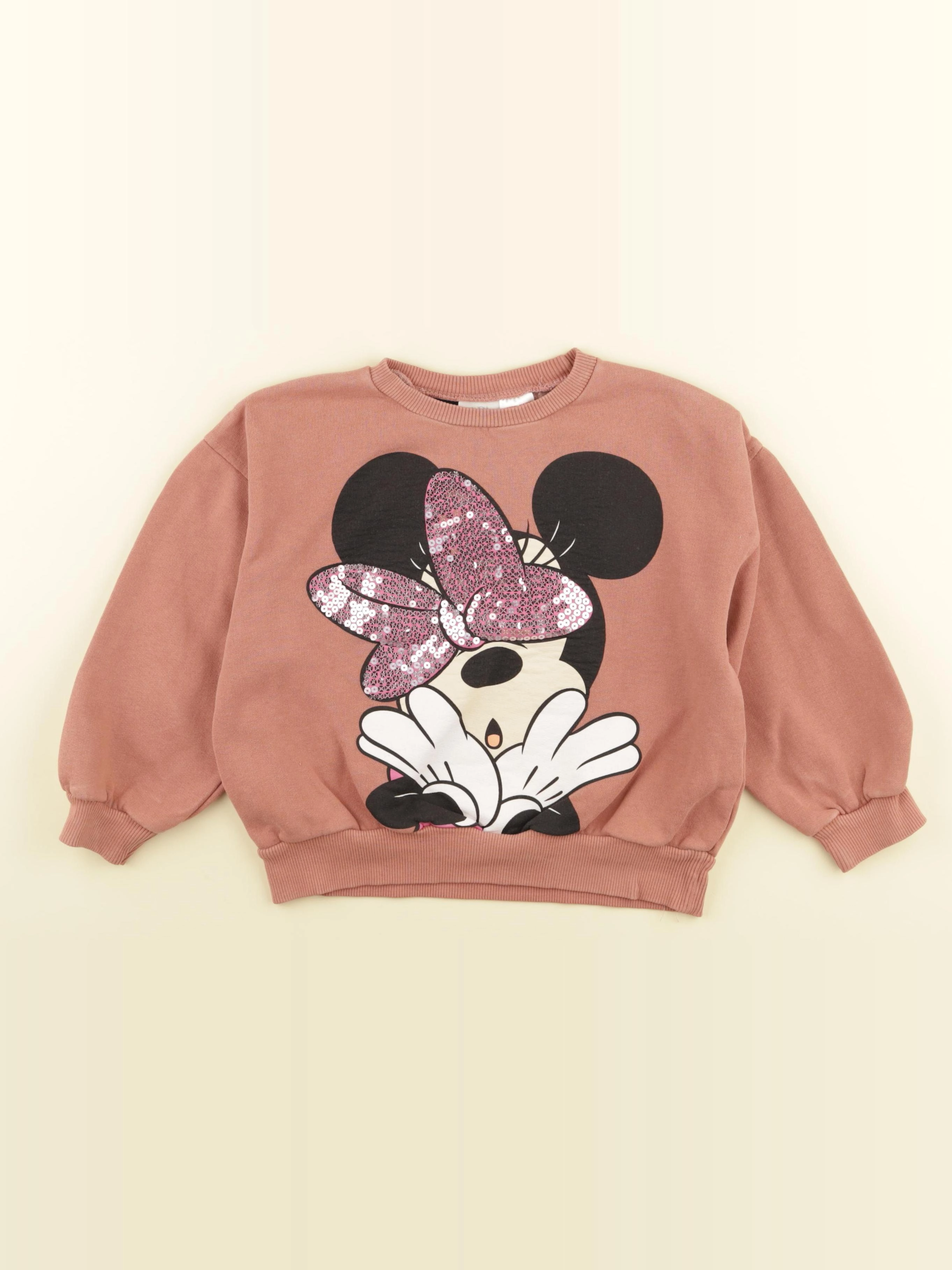 Zara - sweat rose - 4/5 ans