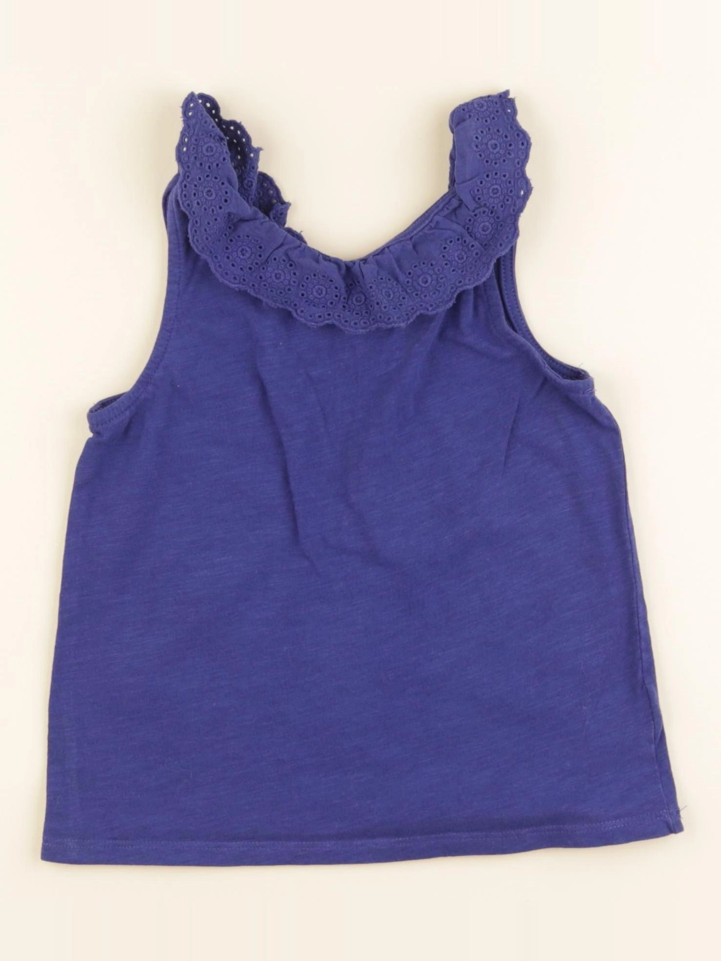 Vertbaudet - débardeur bleu - 5 ans