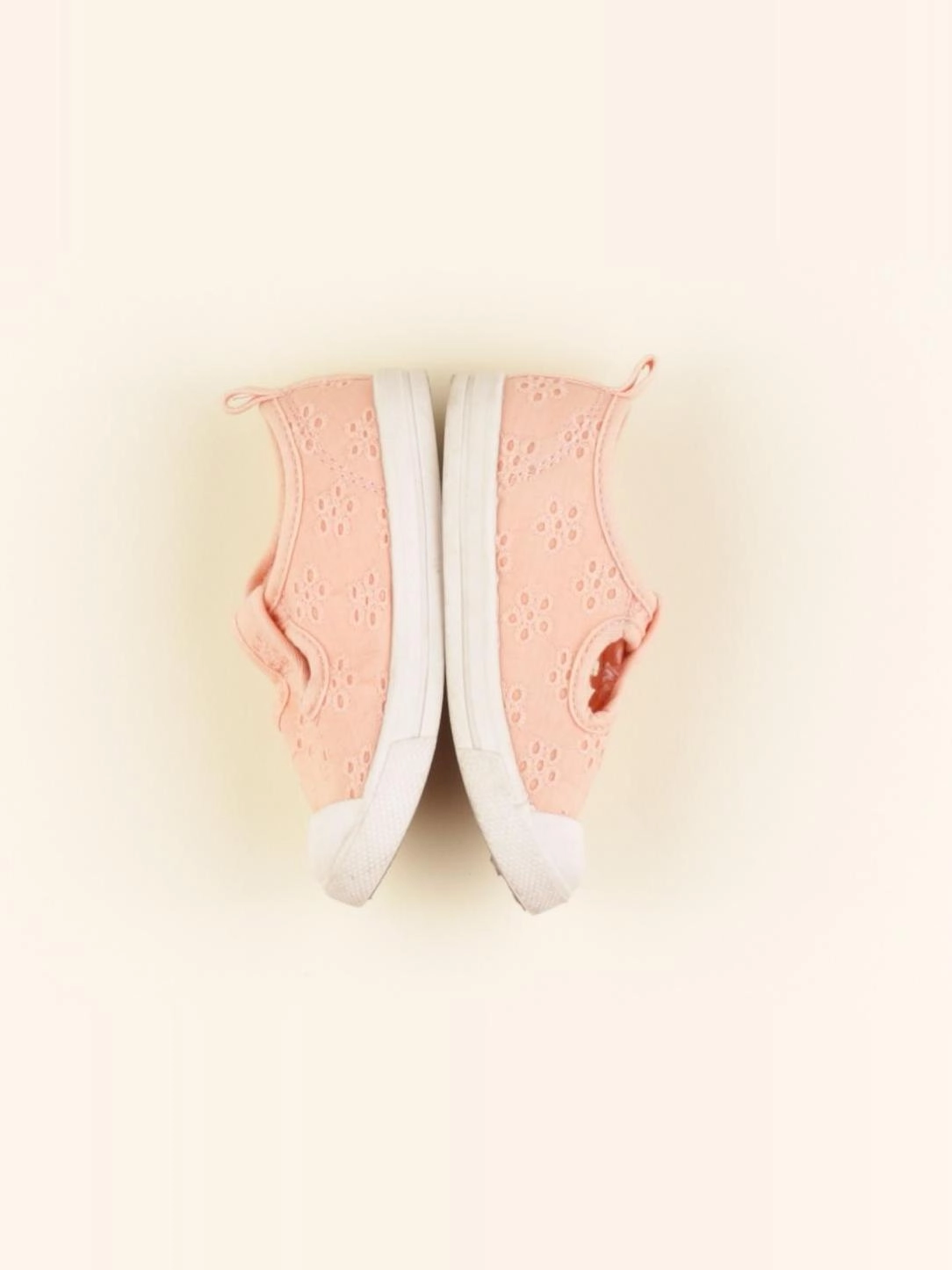 Vertbaudet - tennis élastiqué orange - pointure 23