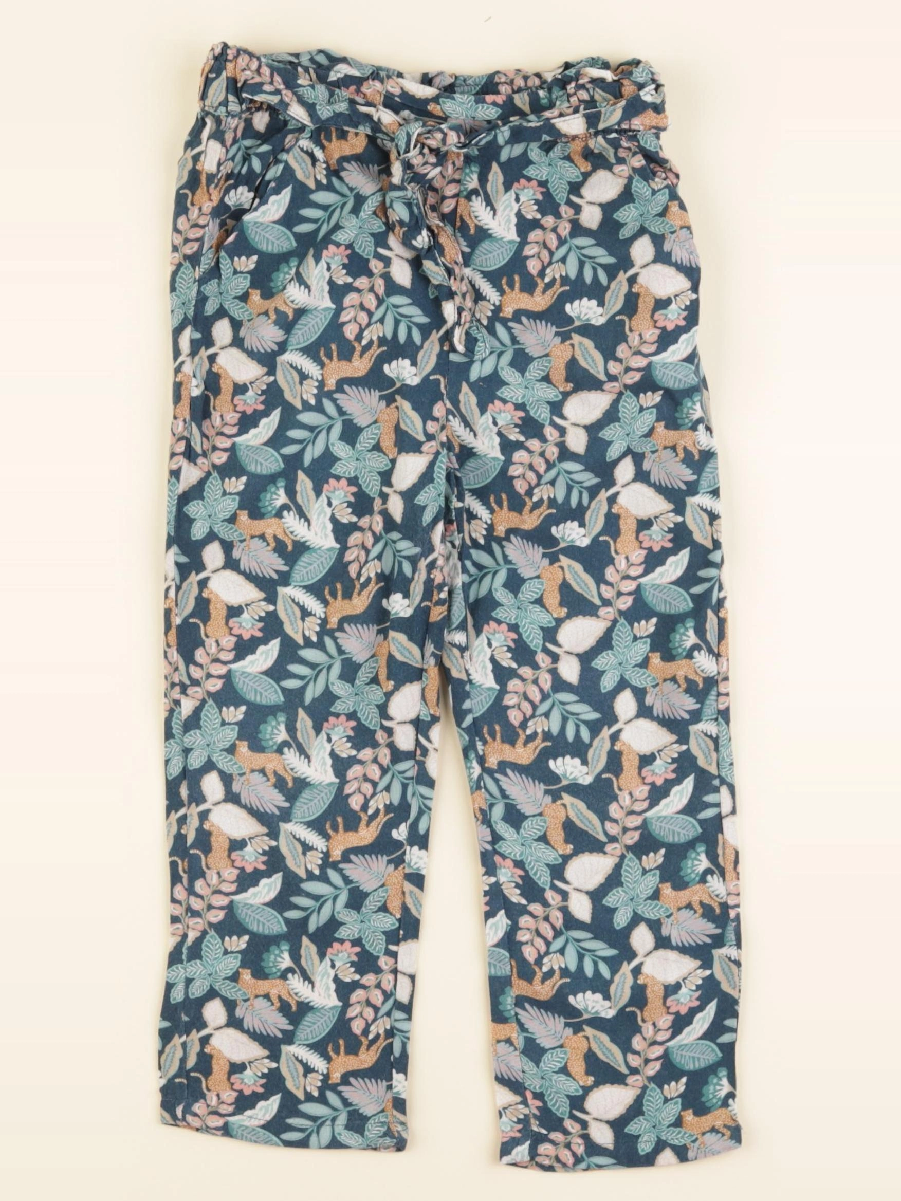 Vertbaudet - pantalon multicolore - 4 ans