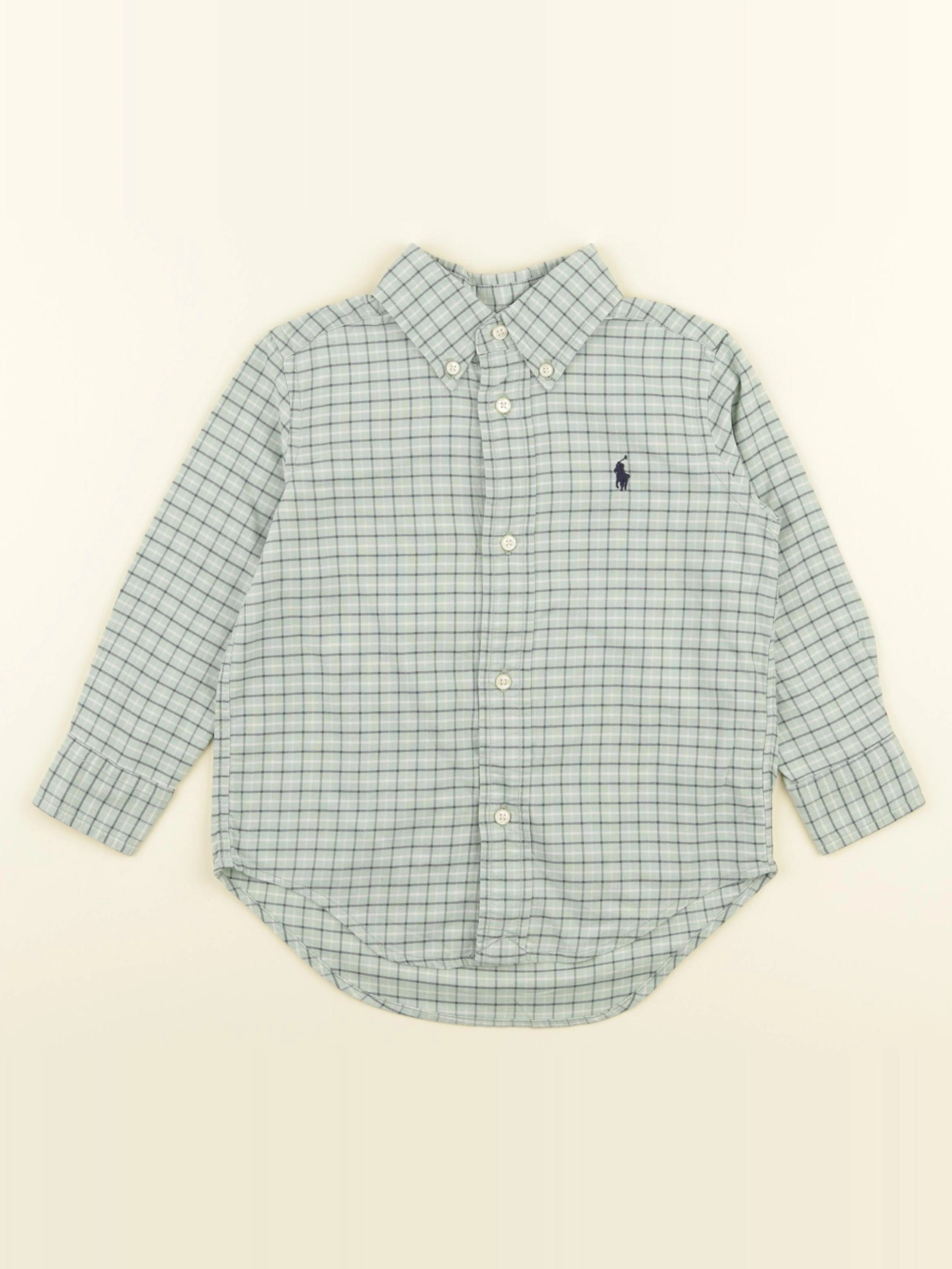 Ralph Lauren - chemise vert - 2 ans