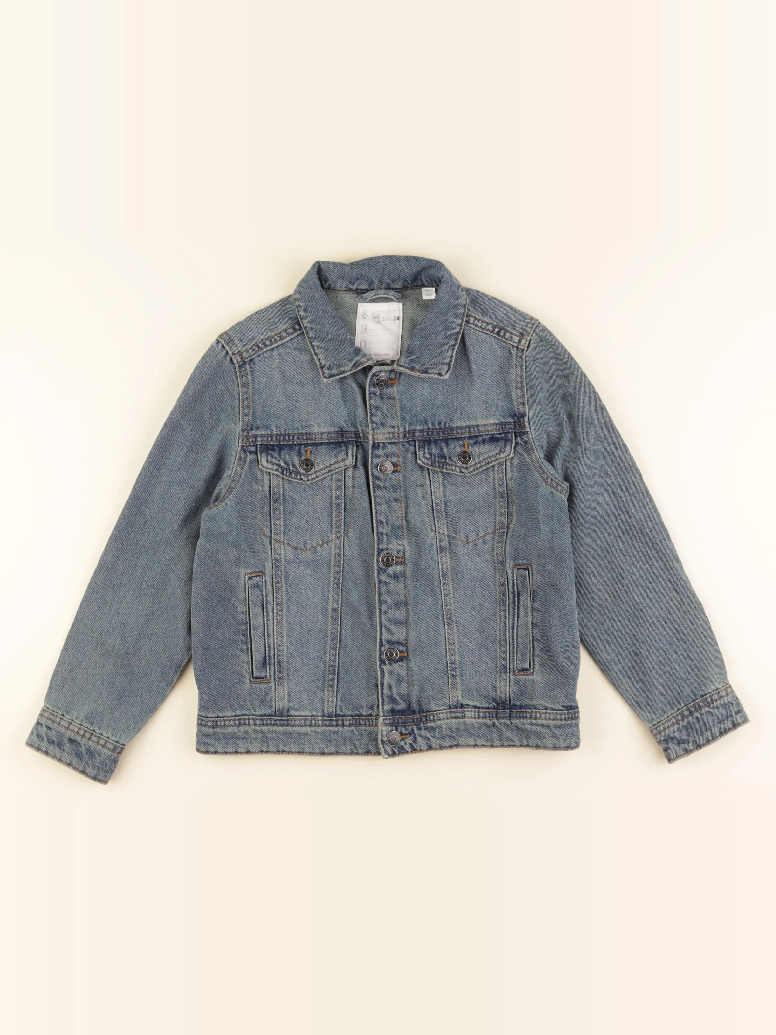 Vertbaudet - veste bleu - 8 ans