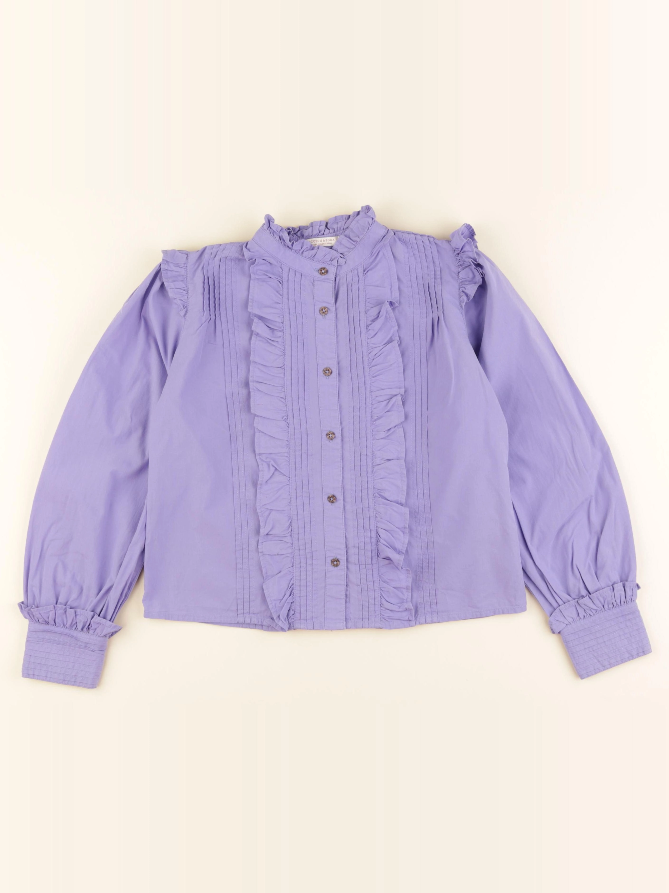 Scotch & Soda - blouse violet - 10 ans