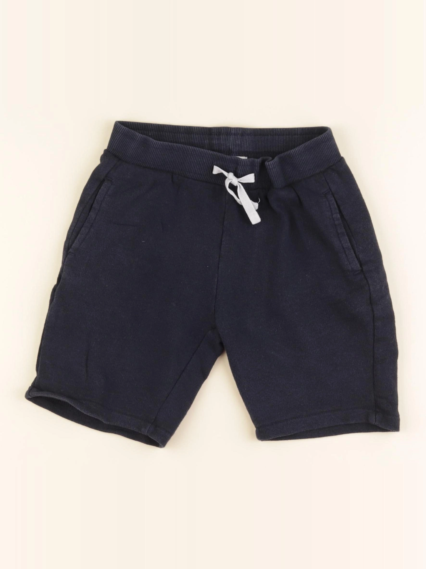 Vertbaudet - short coton bleu - 8 ans