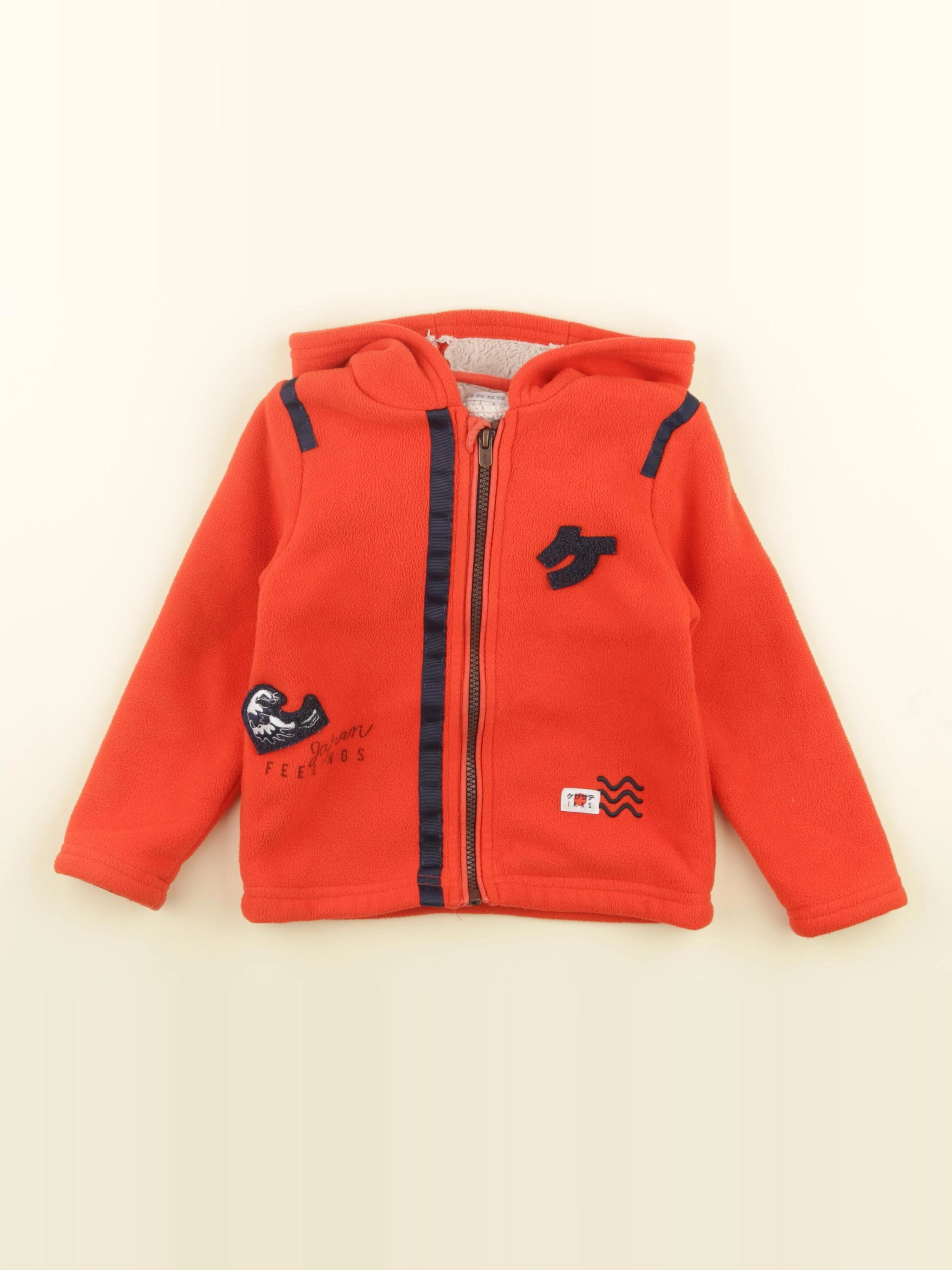 IKKS - polaire rouge - 3 ans