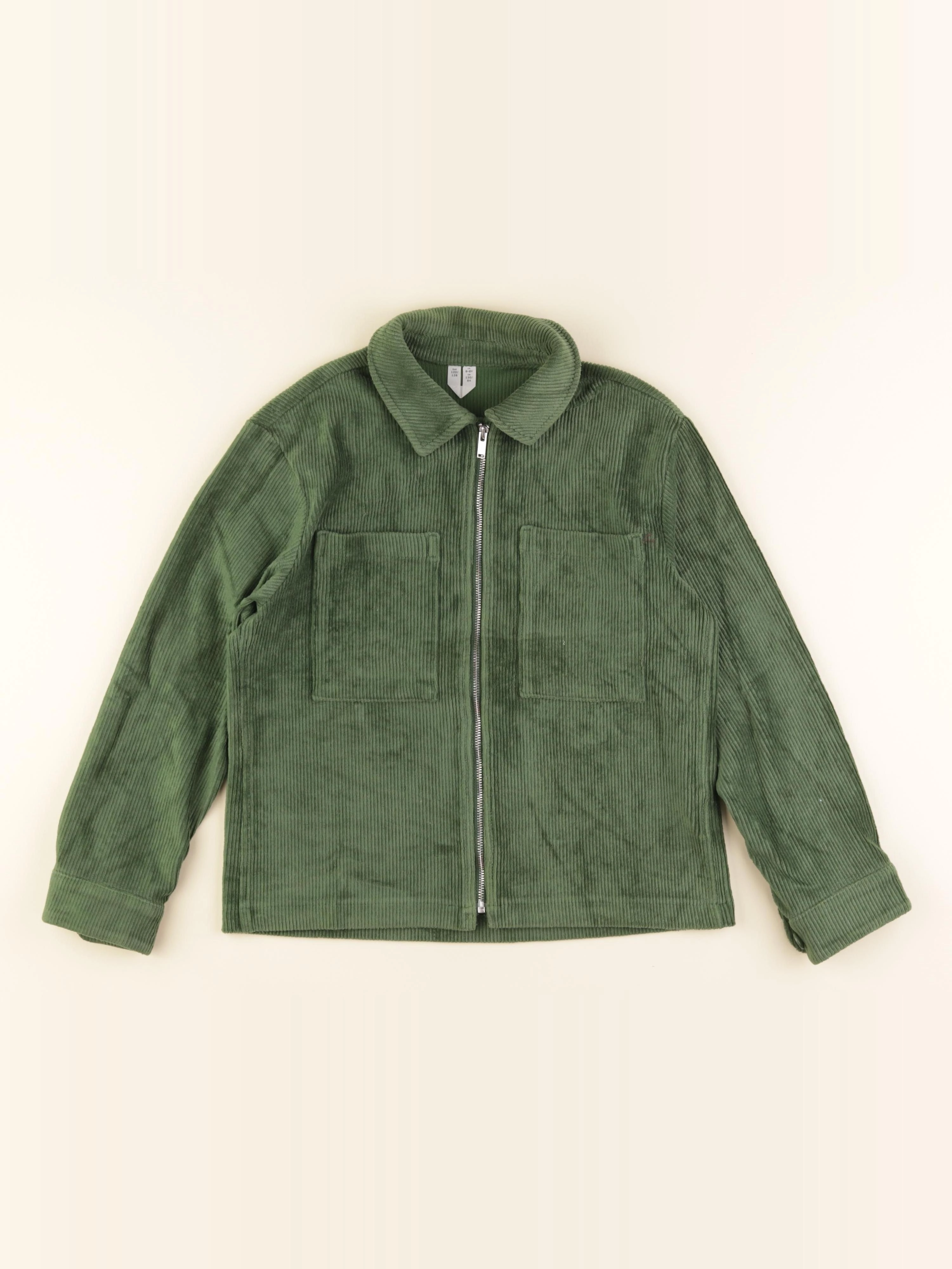 Arket - chemise vert - 6/8 ans