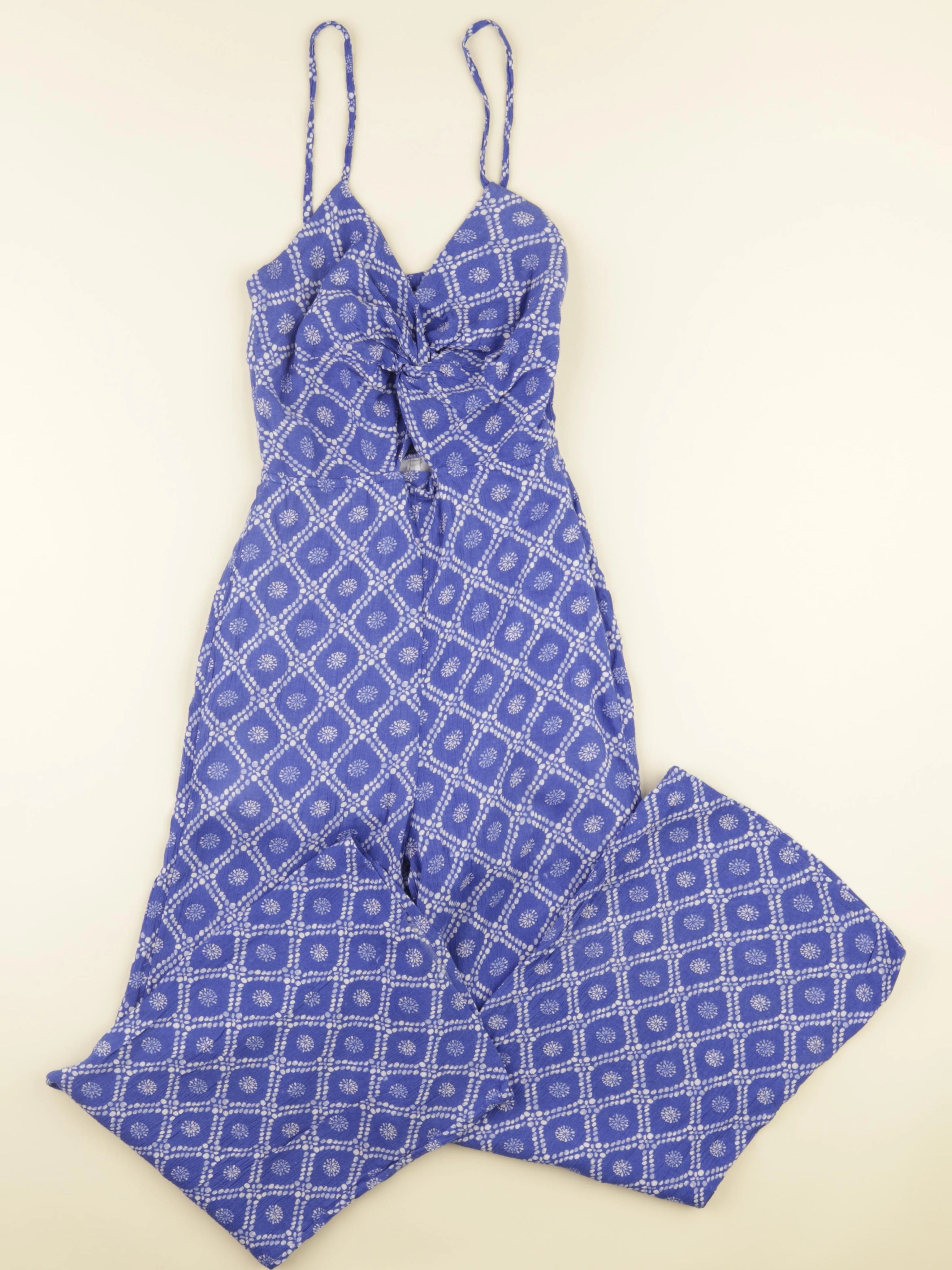 Mango - combinaison bleu, blanc - 14/16 ans