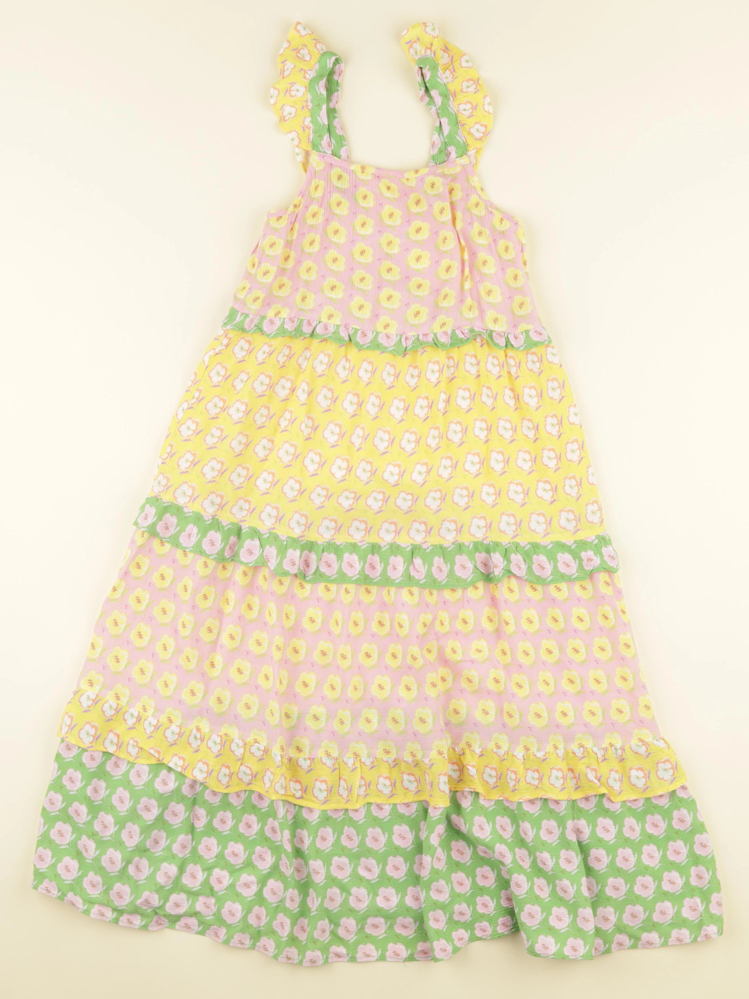 Zara - robe multicolore - 7 ans