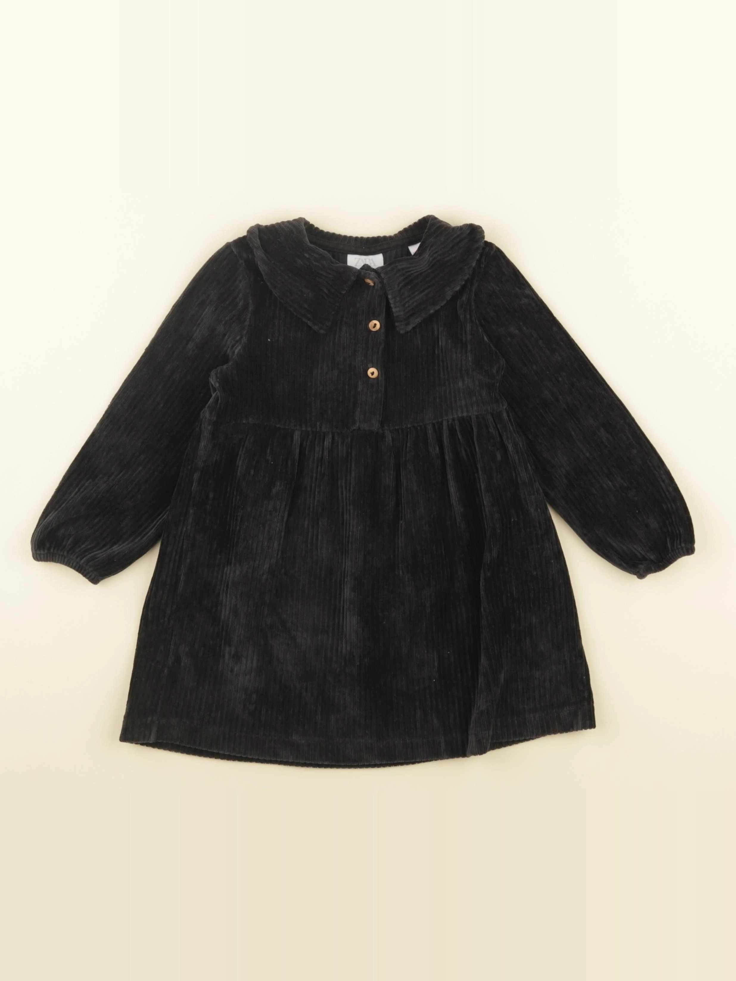 Zara - robe noir - 18/24 mois