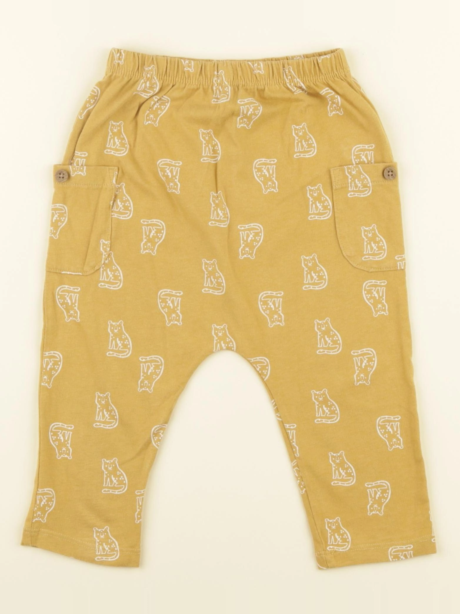 La Redoute - sarouel jaune - 18 mois