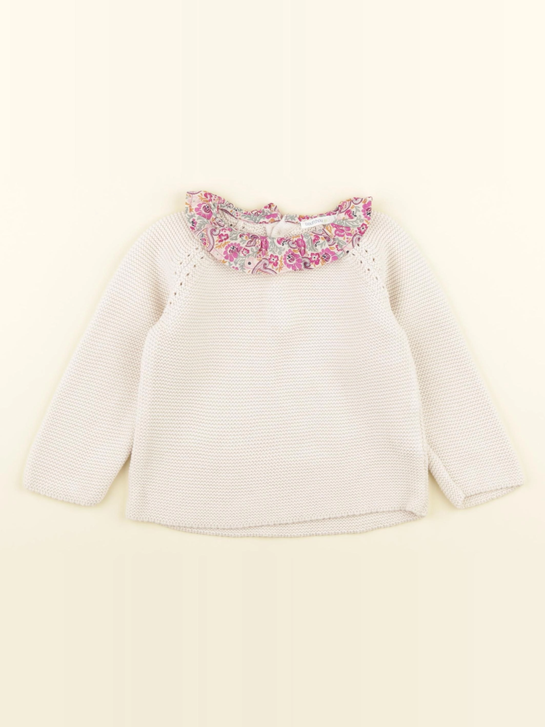 Boutchou - pull beige - 24 mois