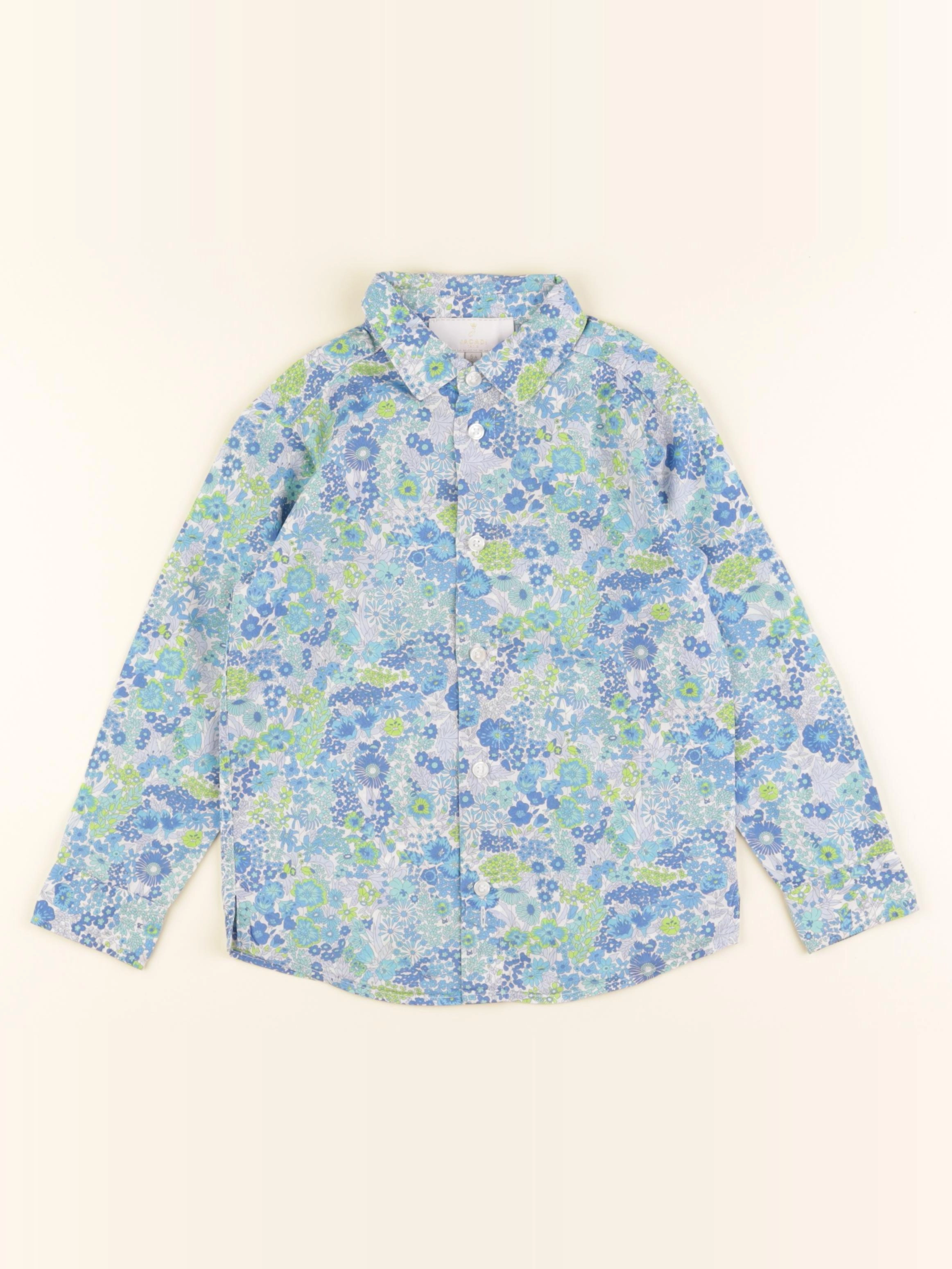 Jacadi - chemise liberty bleu - 5 ans