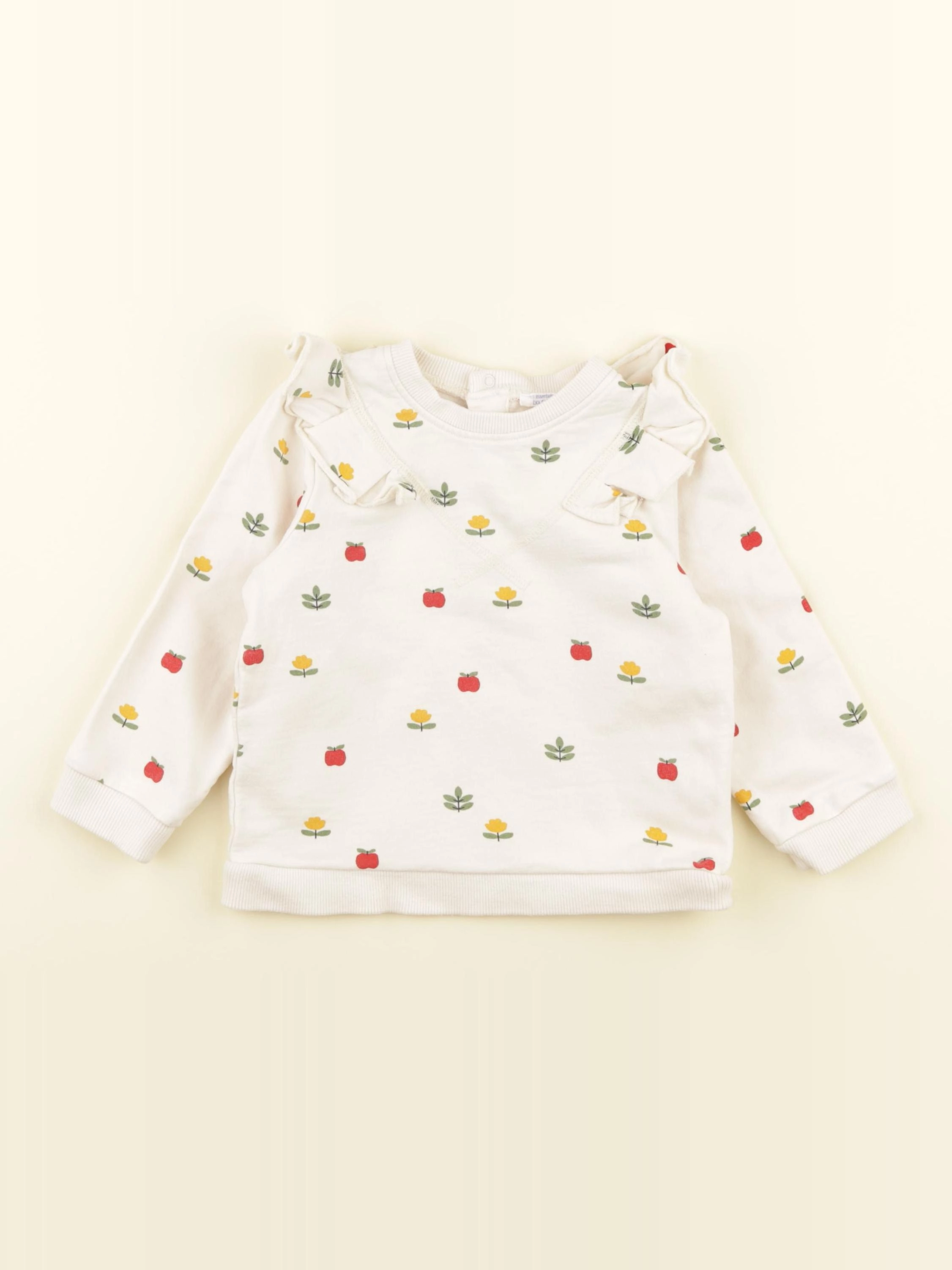 Boutchou - sweat multicolore - 24 mois