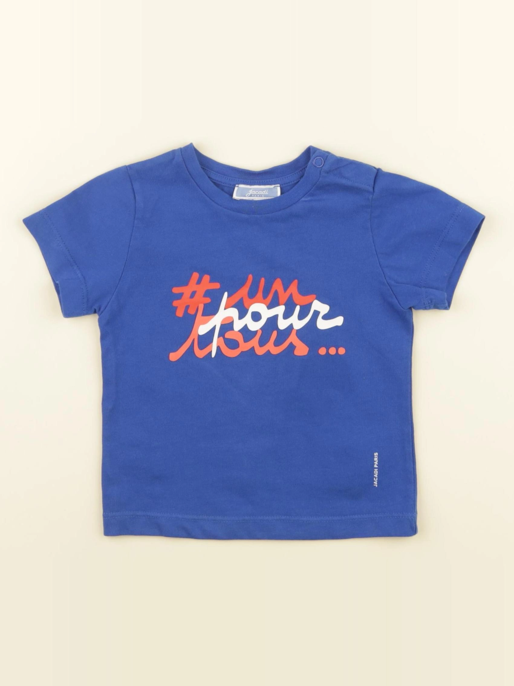 Jacadi - tee-shirt bleu - 18 mois