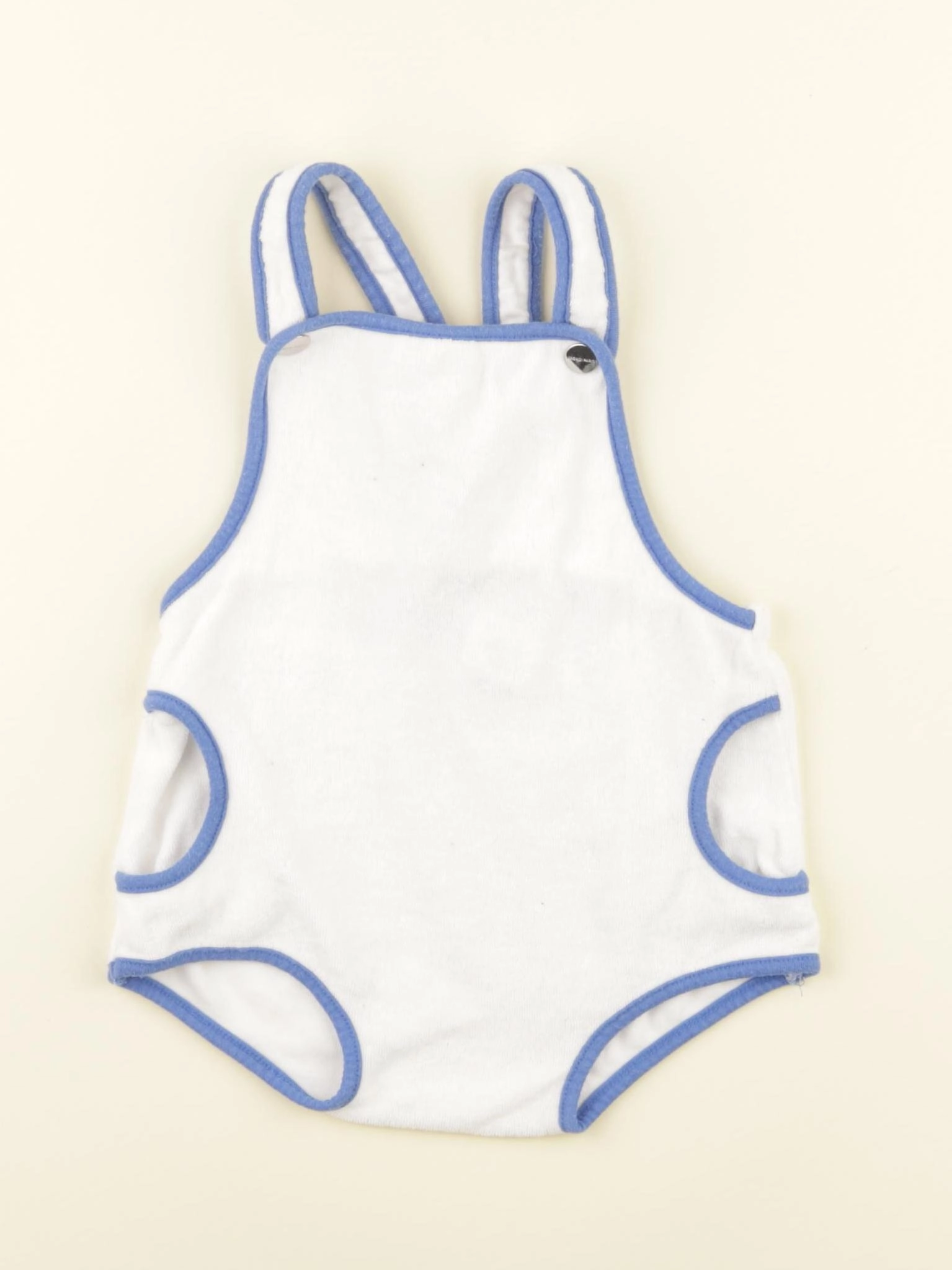 Jacadi - combinaison blanc, bleu - 18 mois