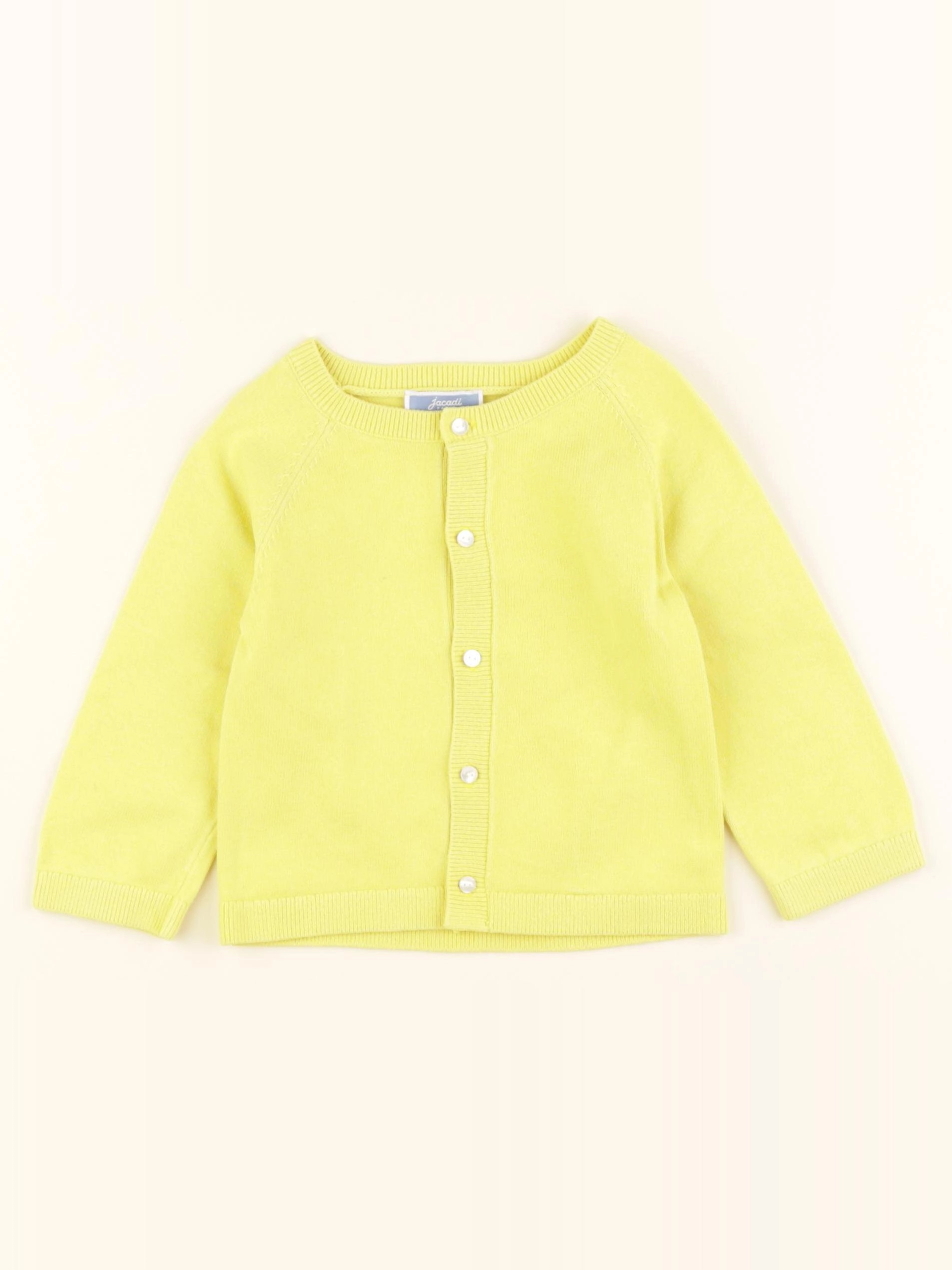 Jacadi - gilet jaune - 18 mois