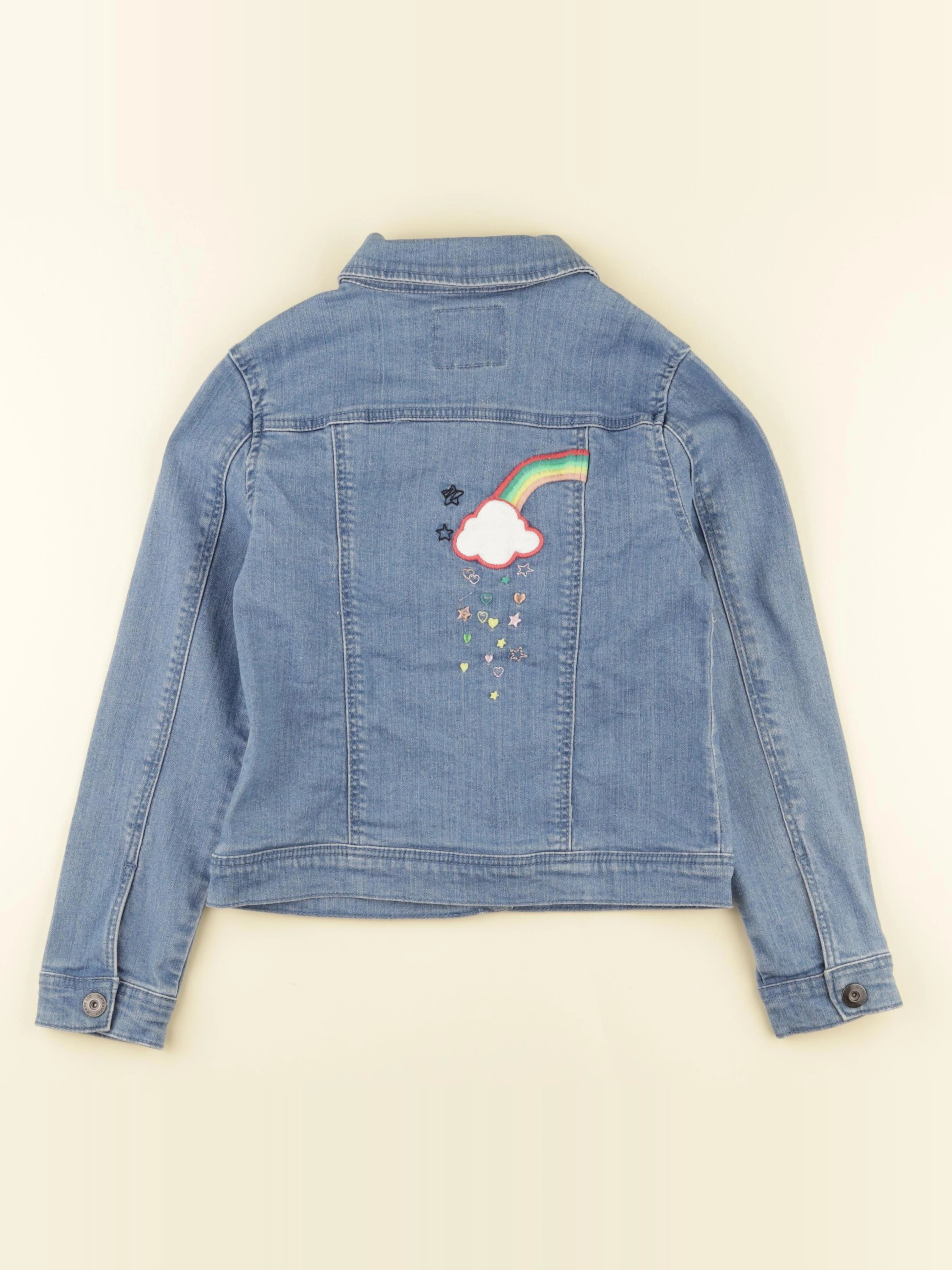 Vertbaudet - veste bleu - 8 ans