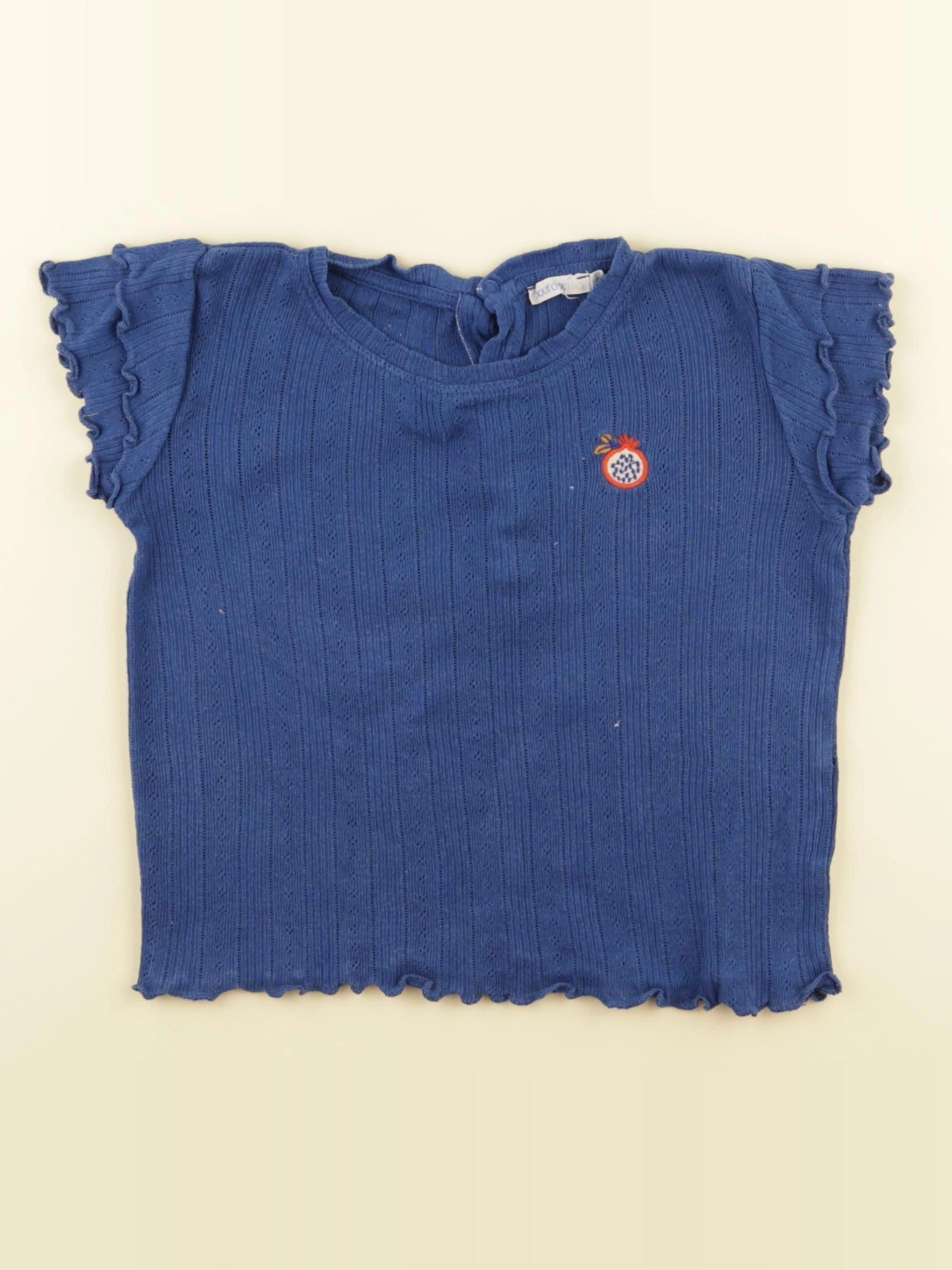 Boutchou - tee-shirt bleu - 24 mois