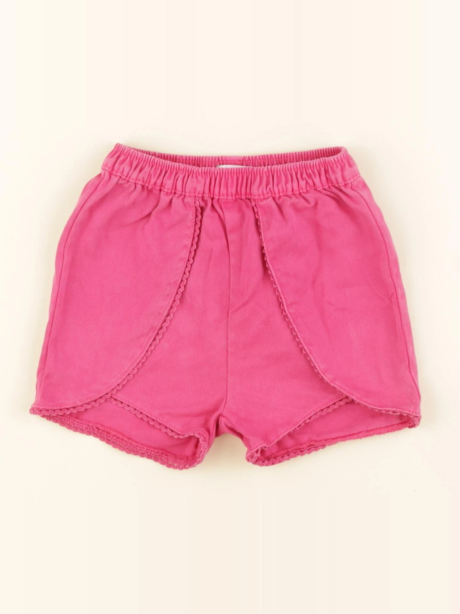 Vertbaudet - short rose - 24 mois