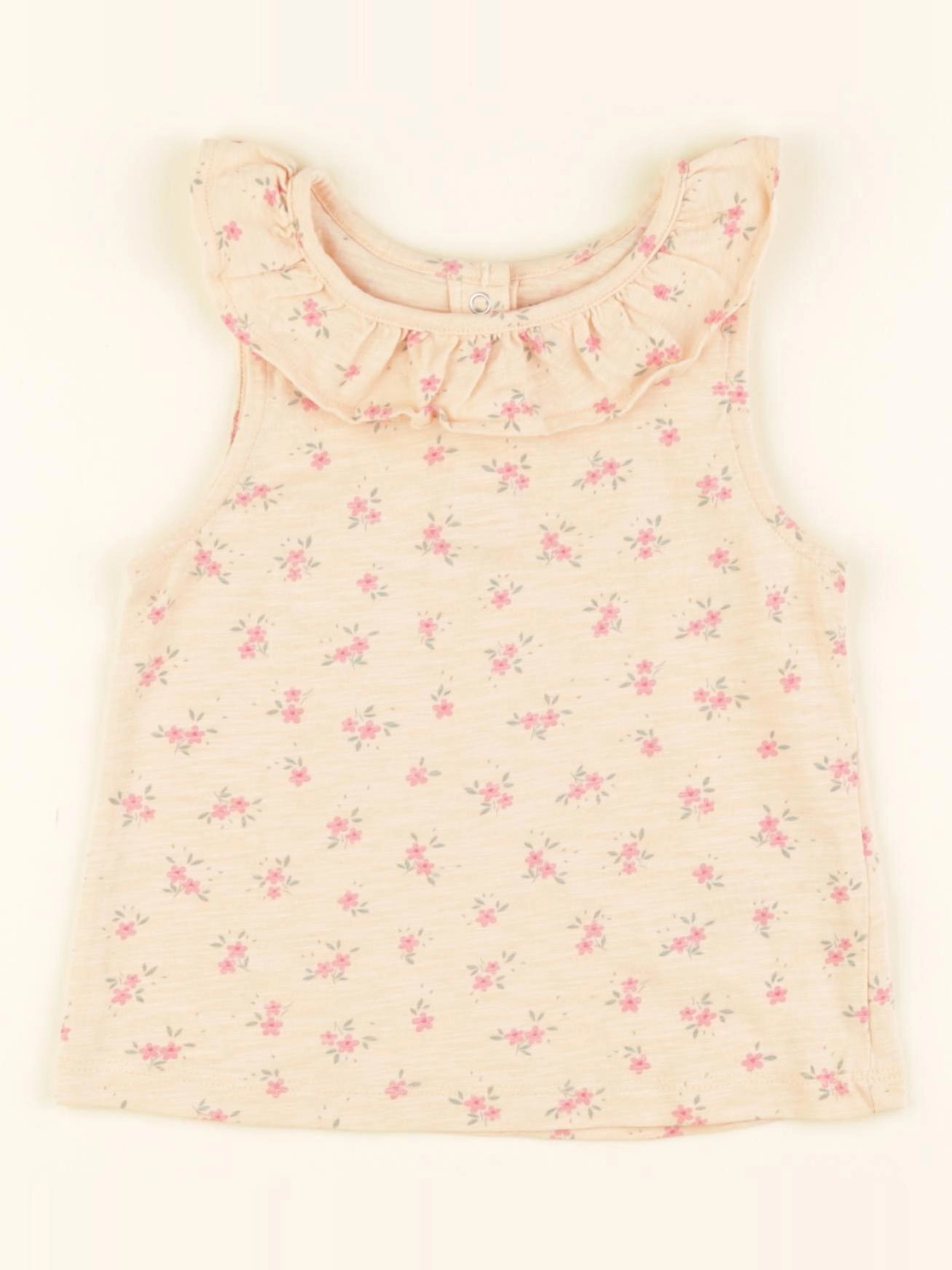 Vertbaudet - débardeur orange - 2 ans