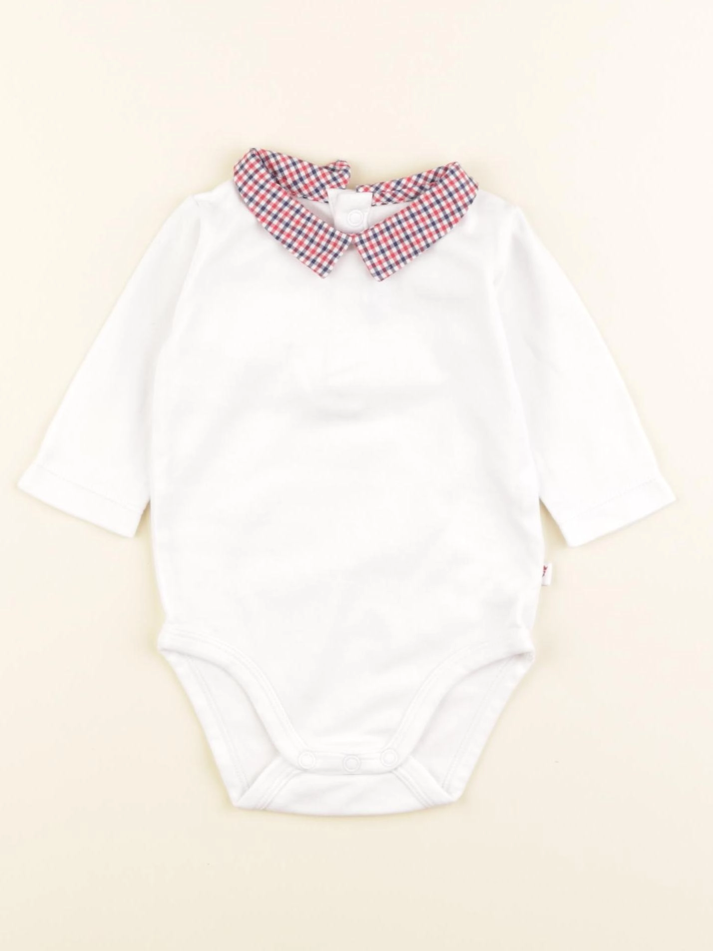 Jacadi - body à col blanc - 3 mois