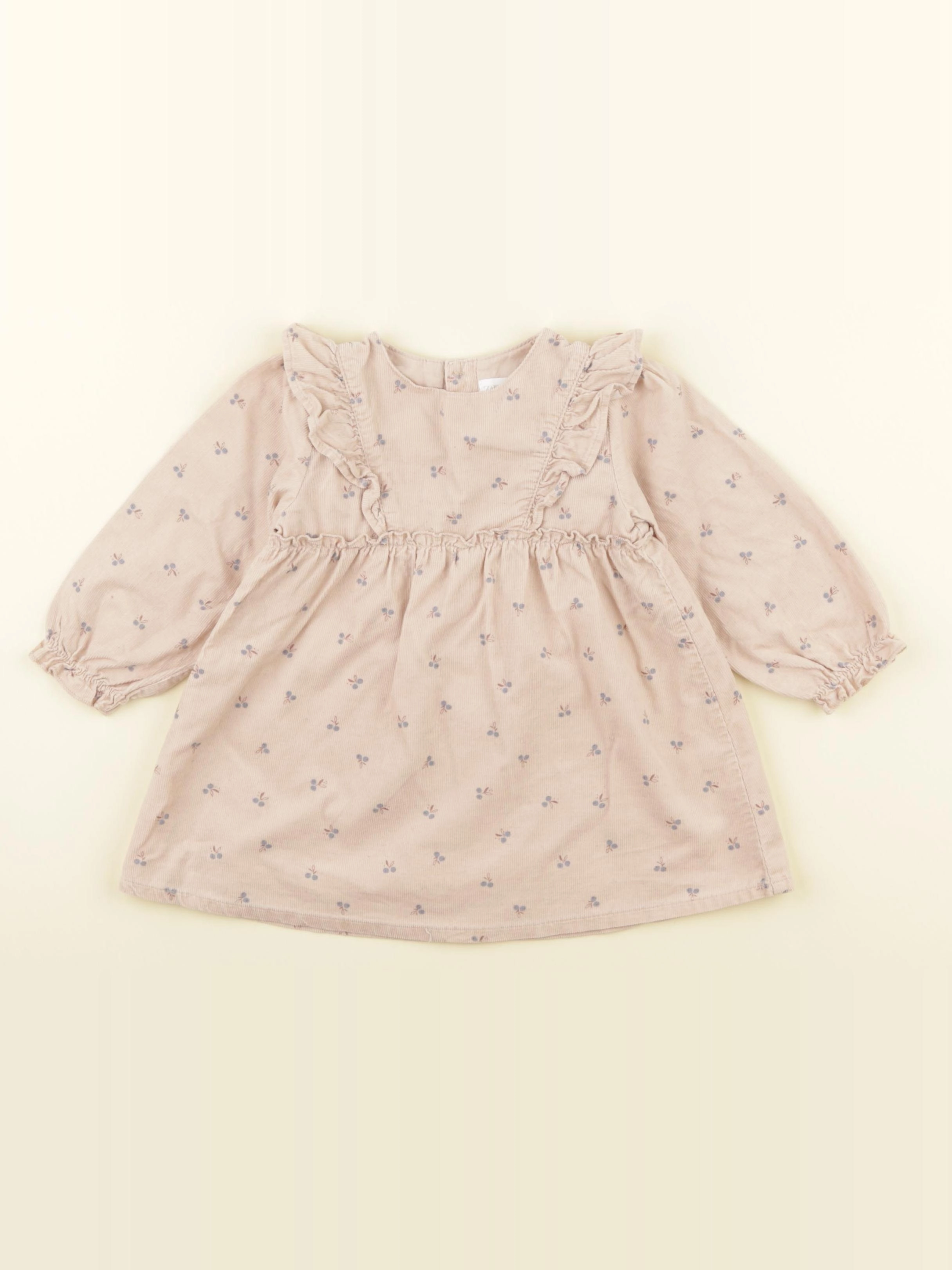 Zara - robe rose - 9/12 mois