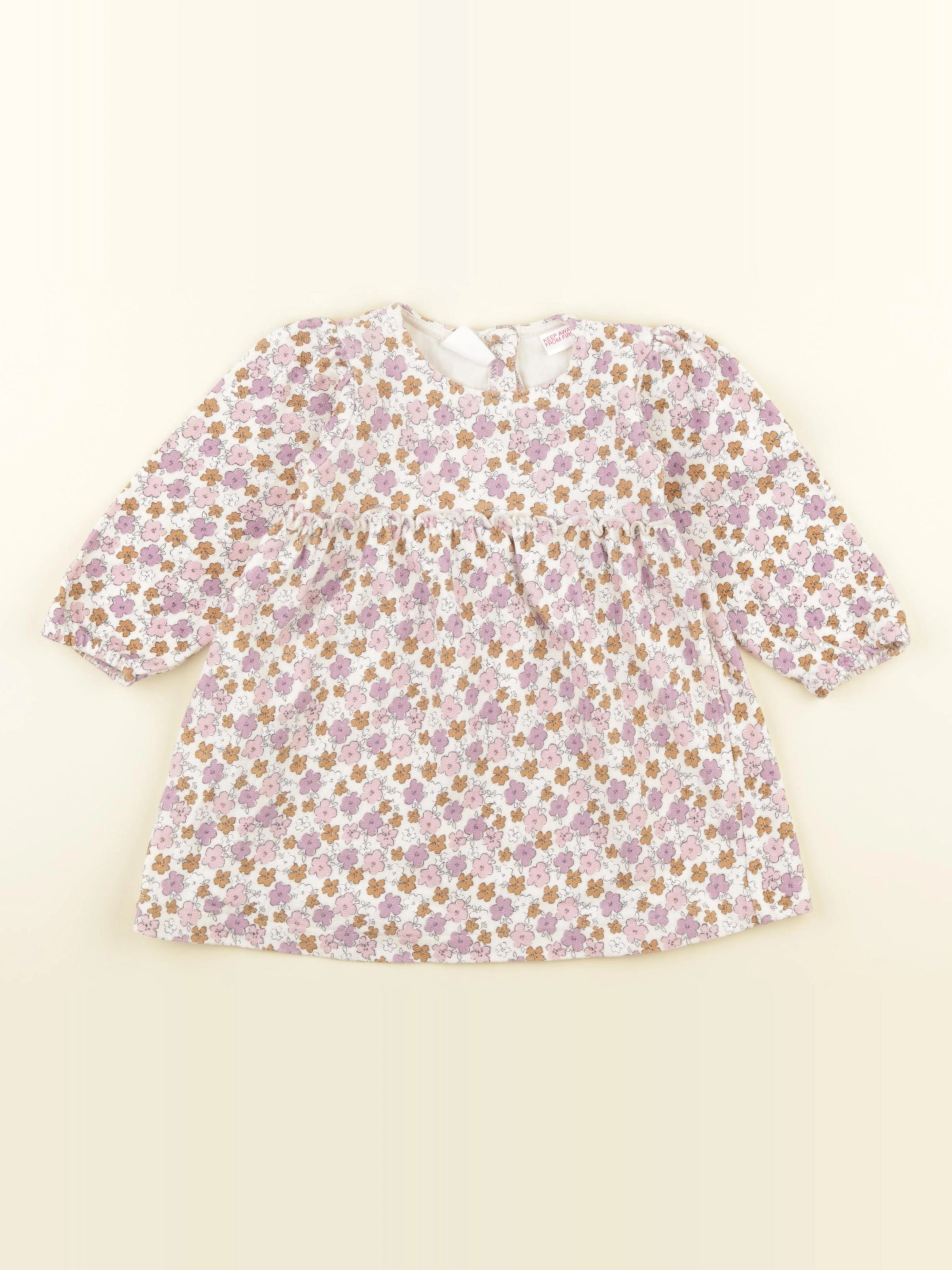 Zara - robe multicolore - 12/18 mois