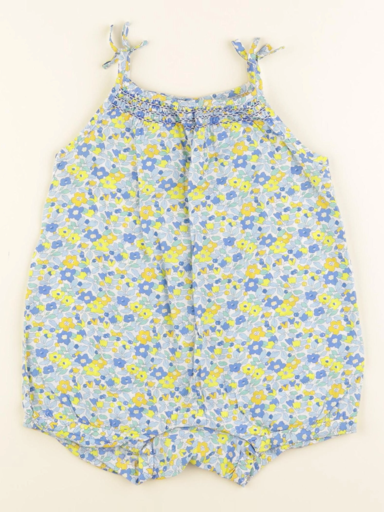 Jacadi - combinaison liberty multicolore - 24 mois