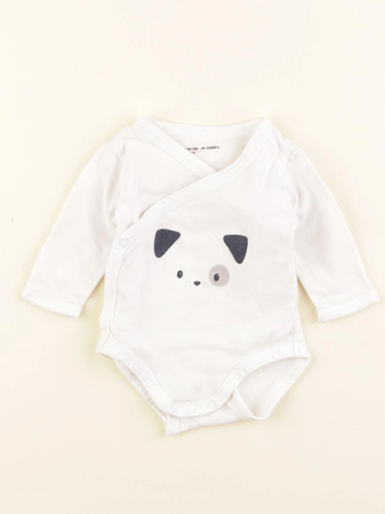 Vertbaudet - body blanc - 3 mois