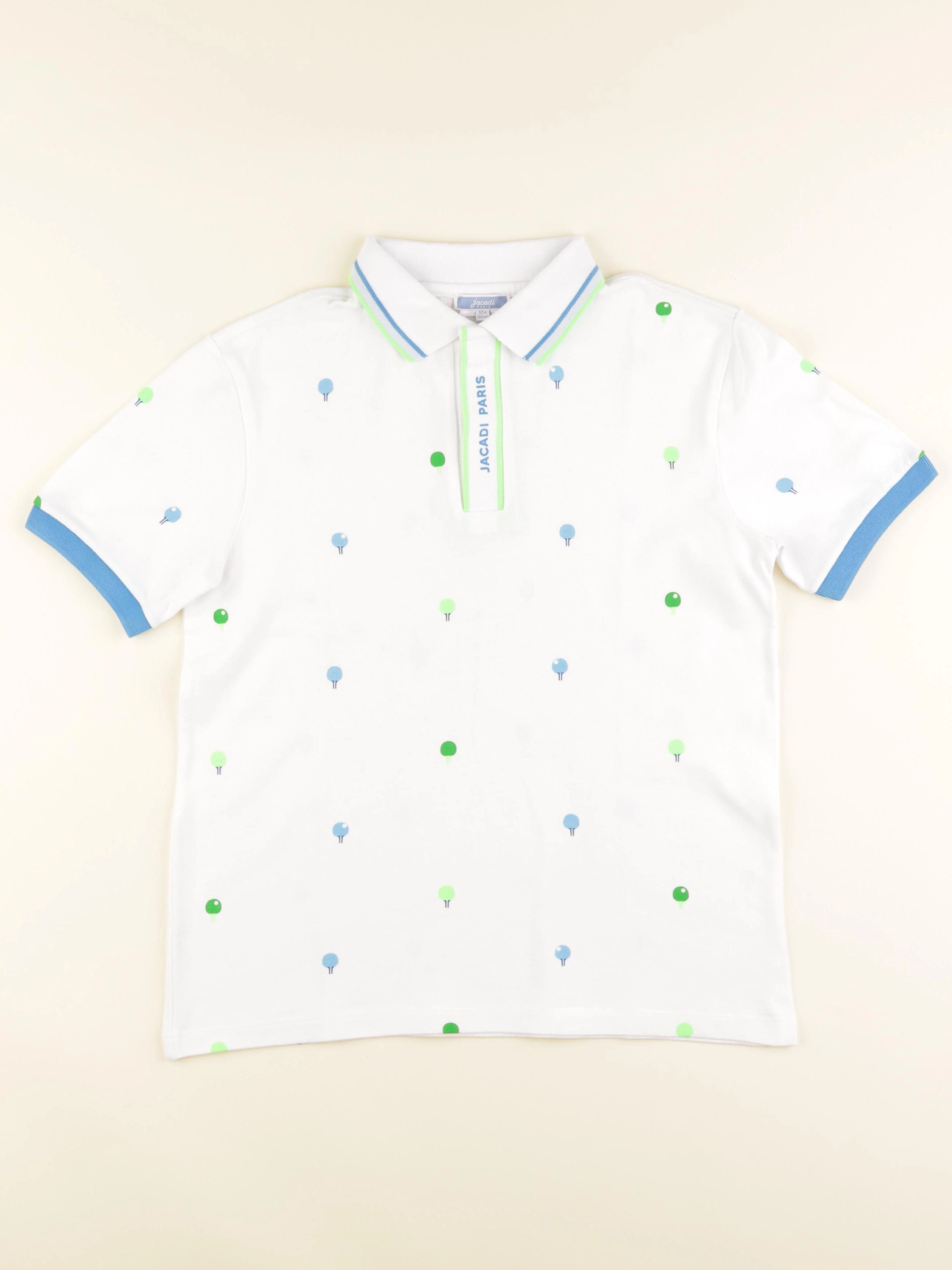 Jacadi - polo blanc - 12 ans