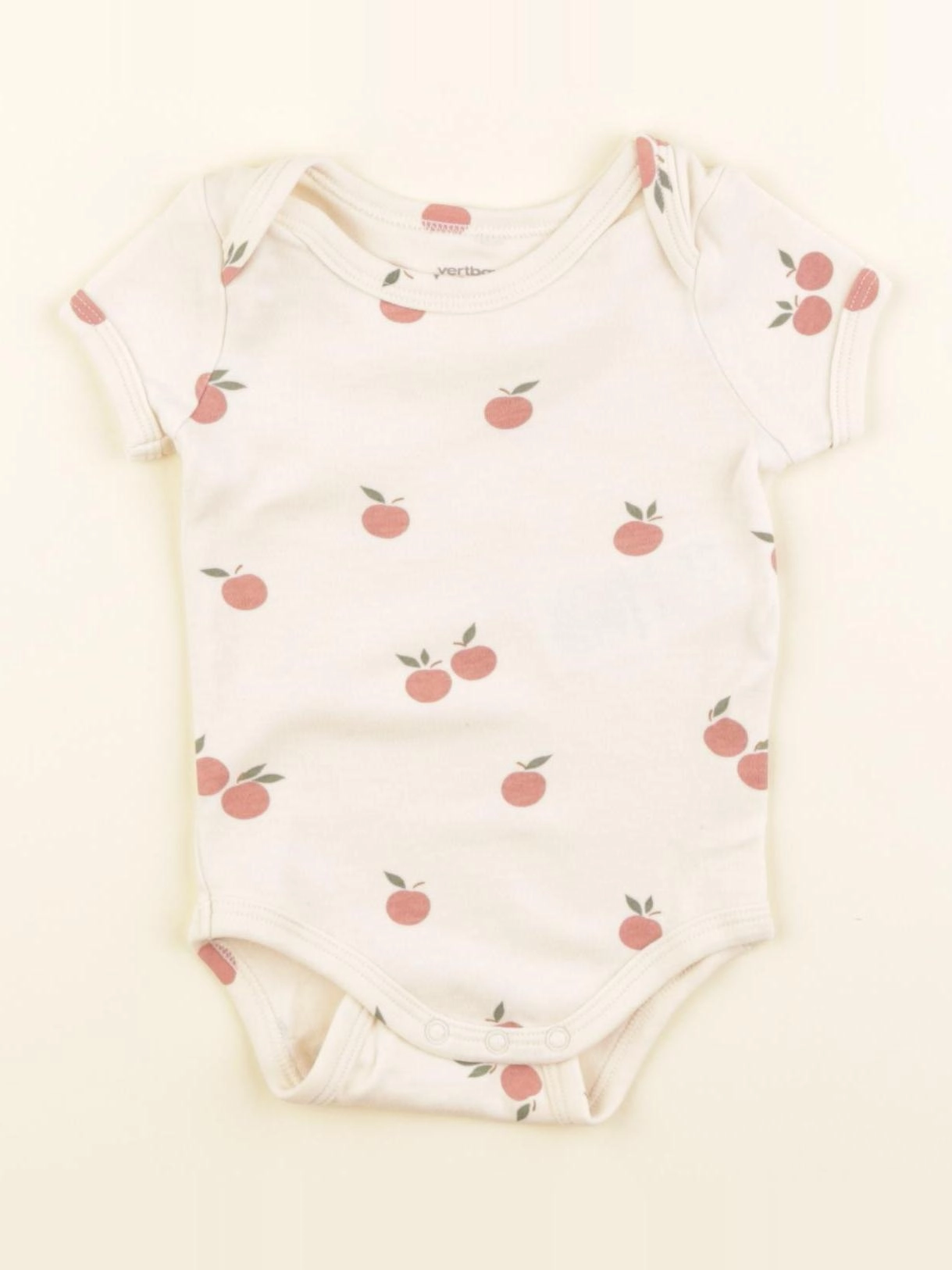 Vertbaudet - body beige - 3 mois