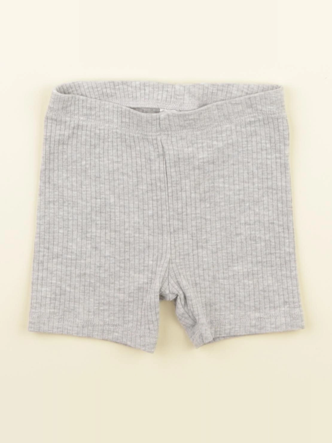H&M - short gris - 9 mois