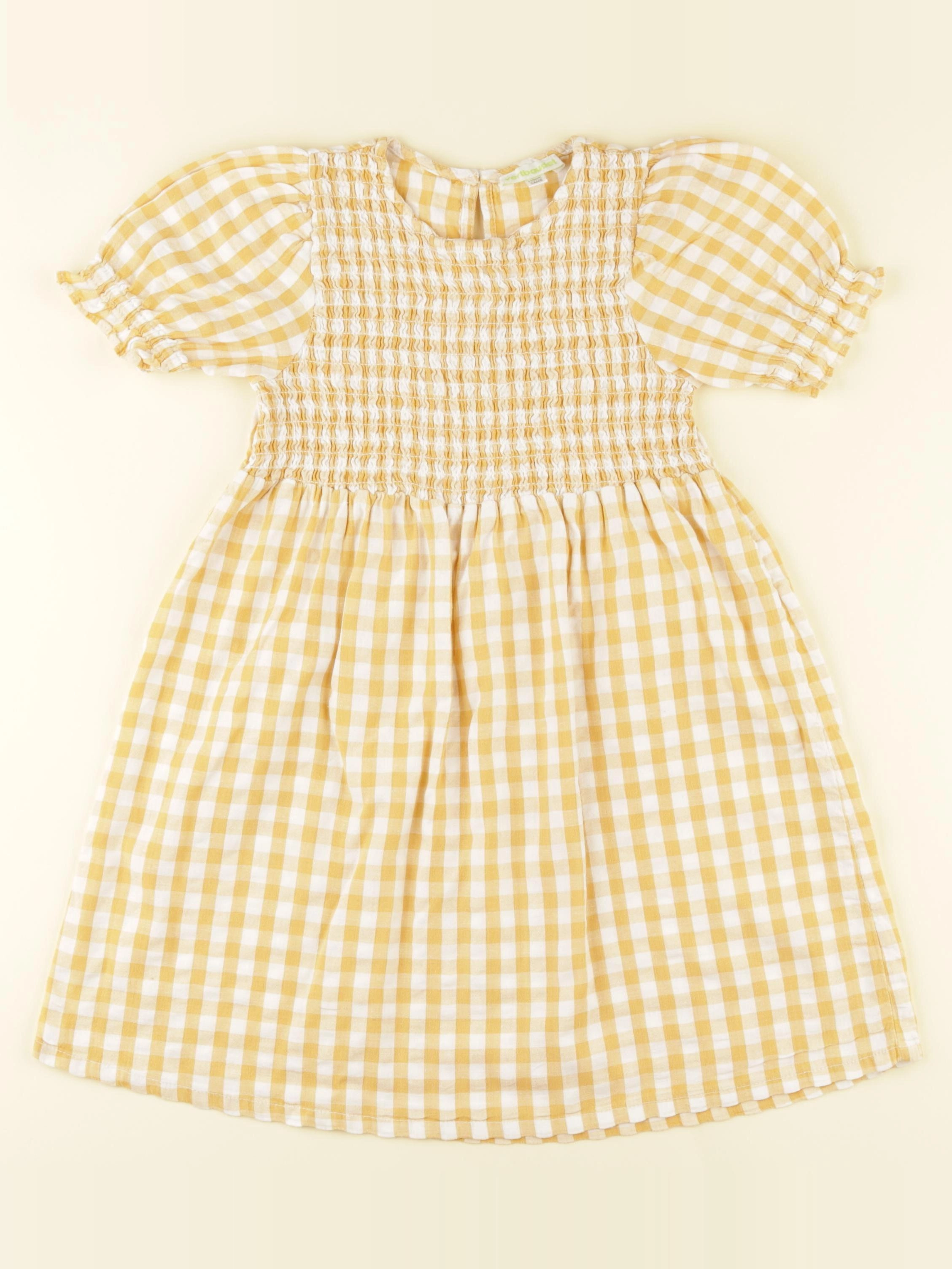 Vertbaudet - robe jaune - 5 ans