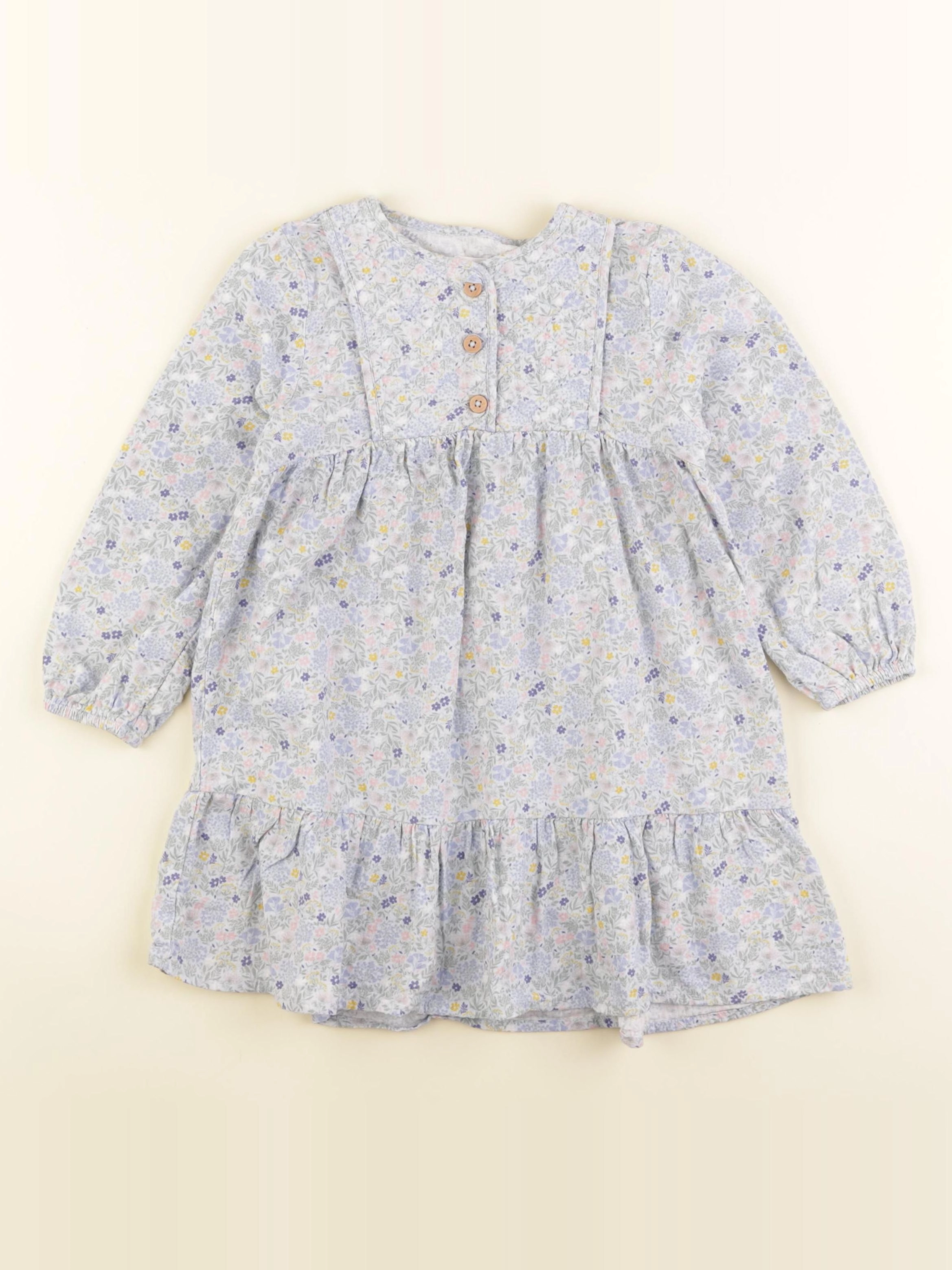 Vertbaudet - robe bleu - 4 ans