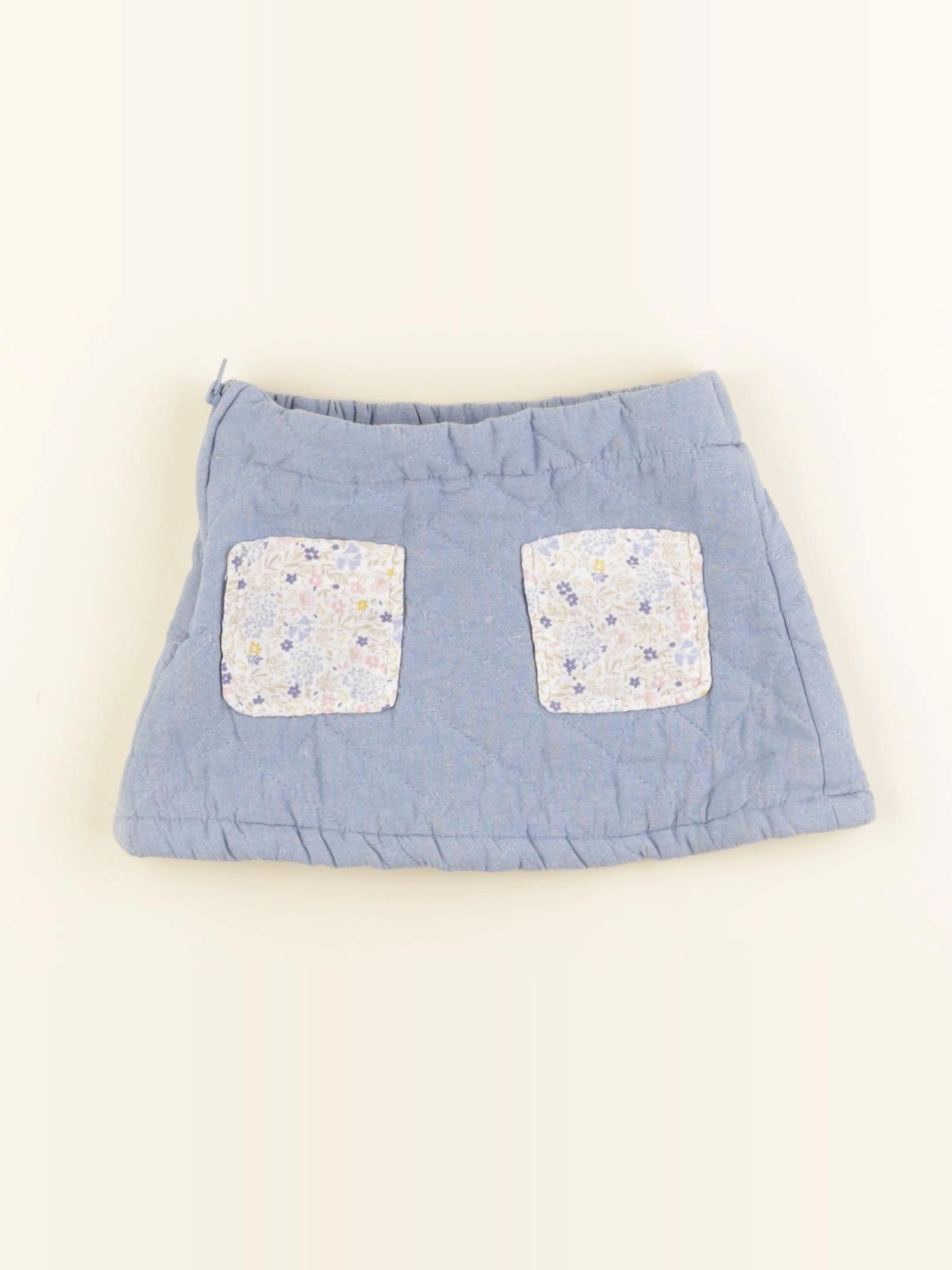 Vertbaudet - jupe bleu - 4 ans