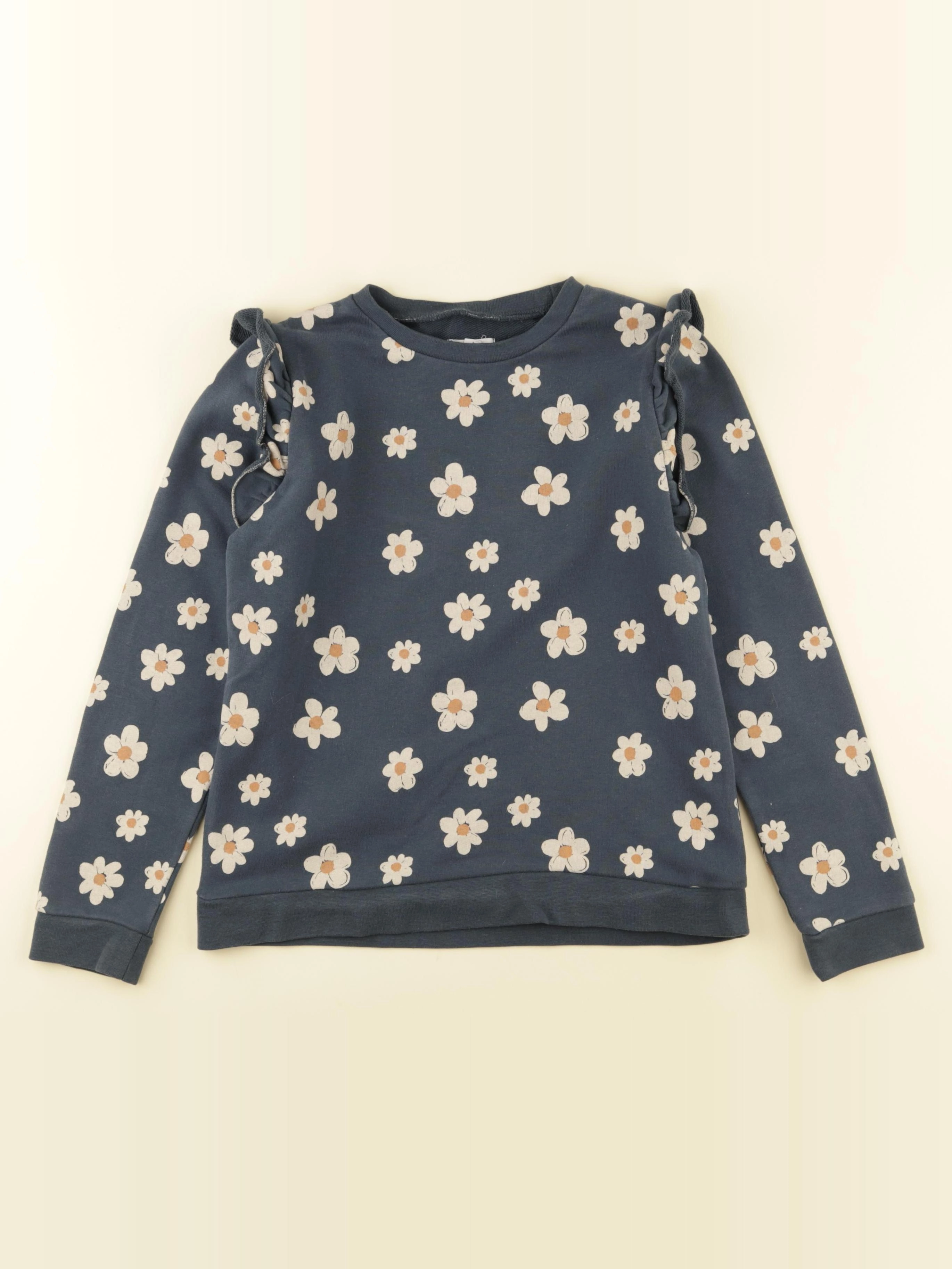 Vertbaudet - sweat bleu - 10 ans