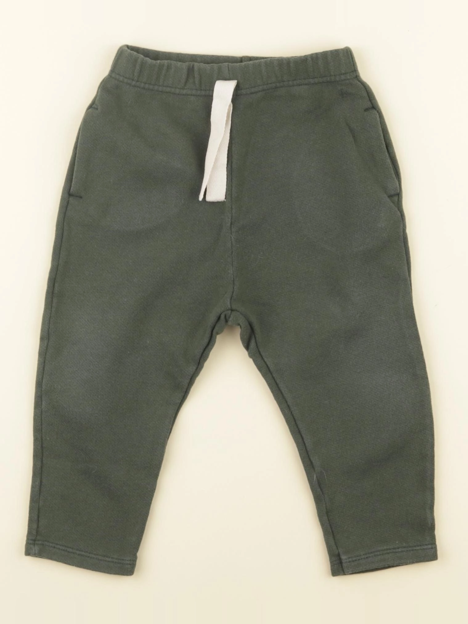 Petit Bateau - jogging vert - 18 mois