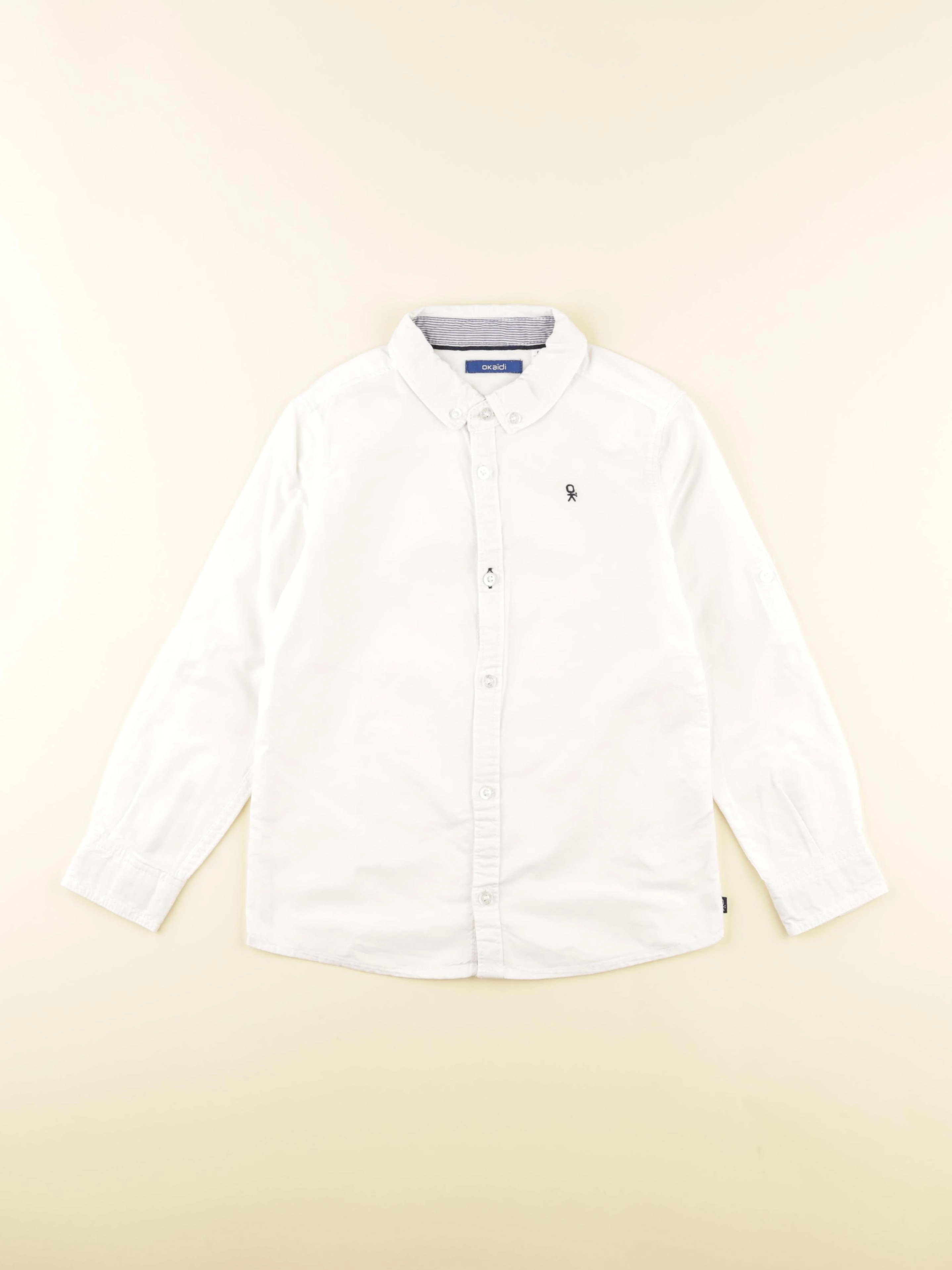 Okaidi - chemise blanc - 6 ans