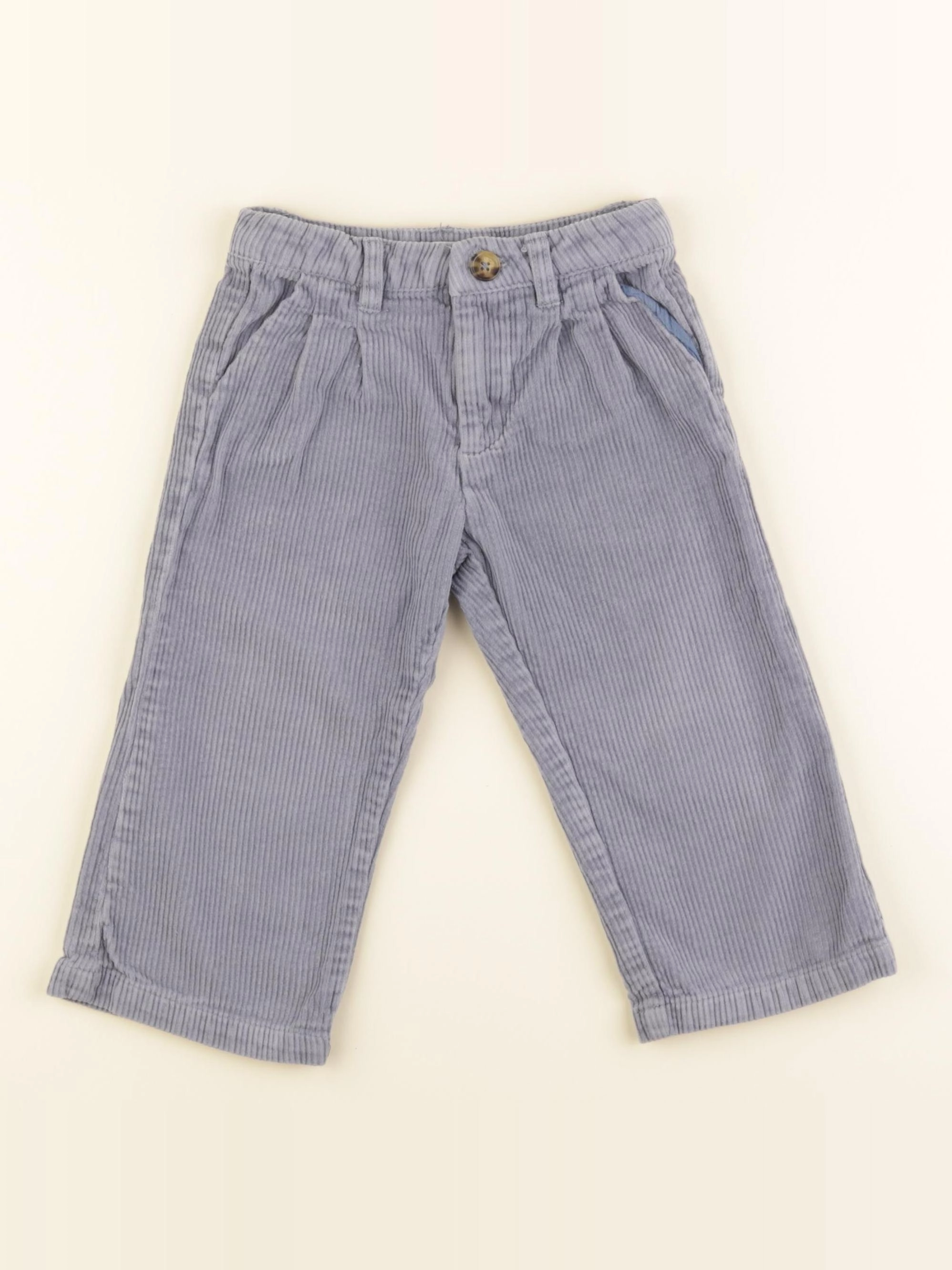 Vertbaudet - pantalon gris - 2 ans