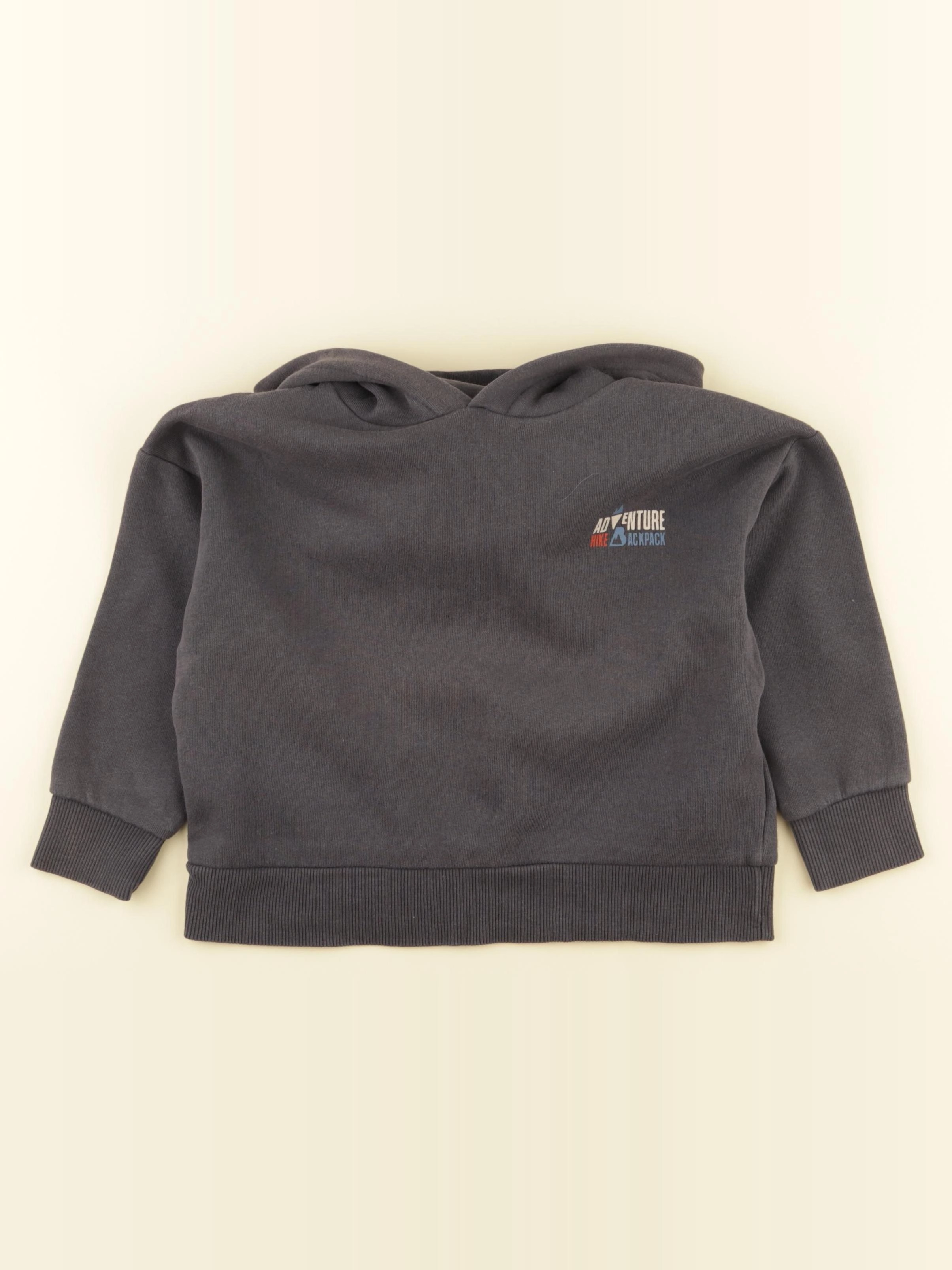 Vertbaudet - sweat gris - 5 ans