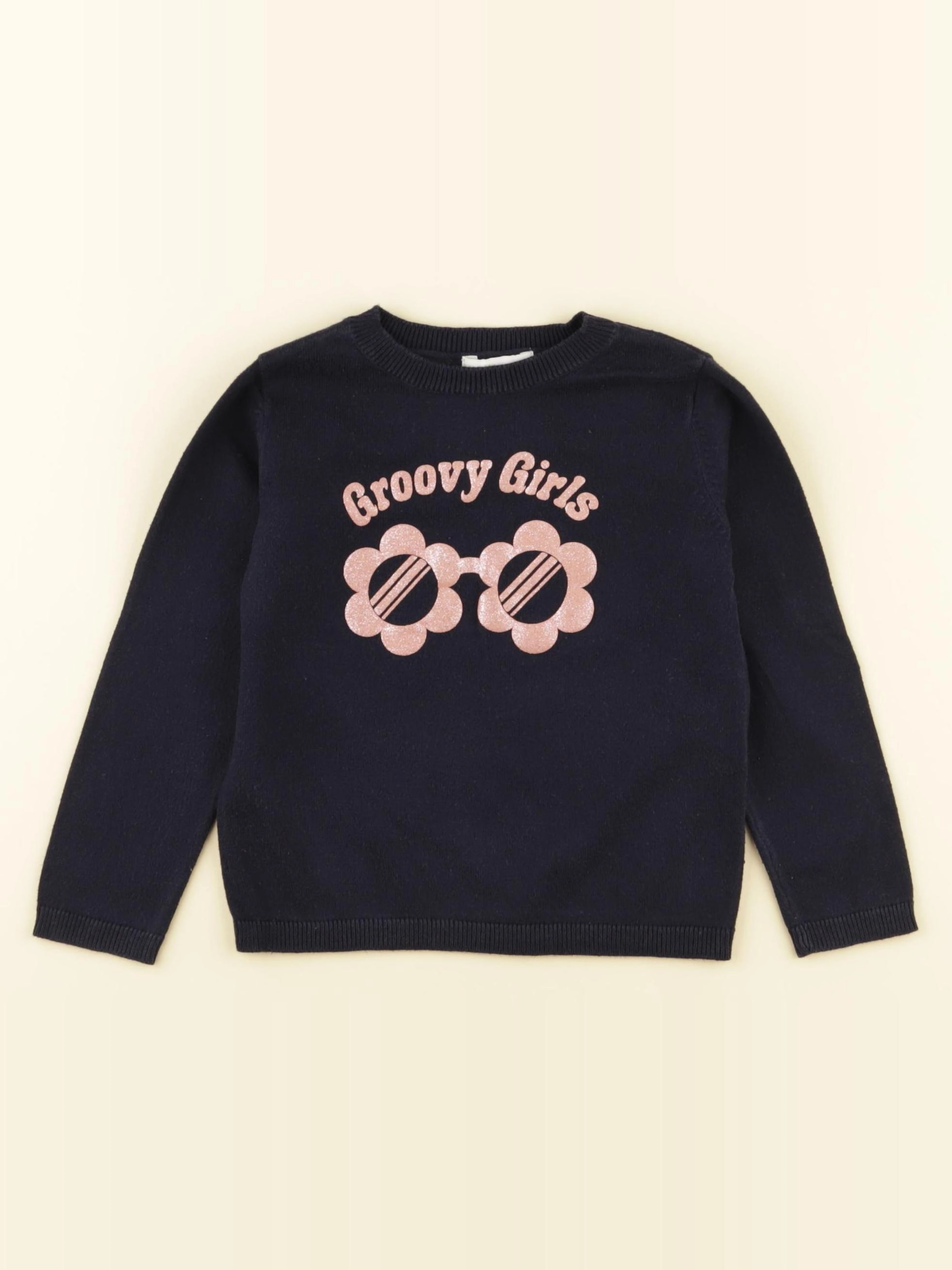 Vertbaudet - pull bleu - 2 ans