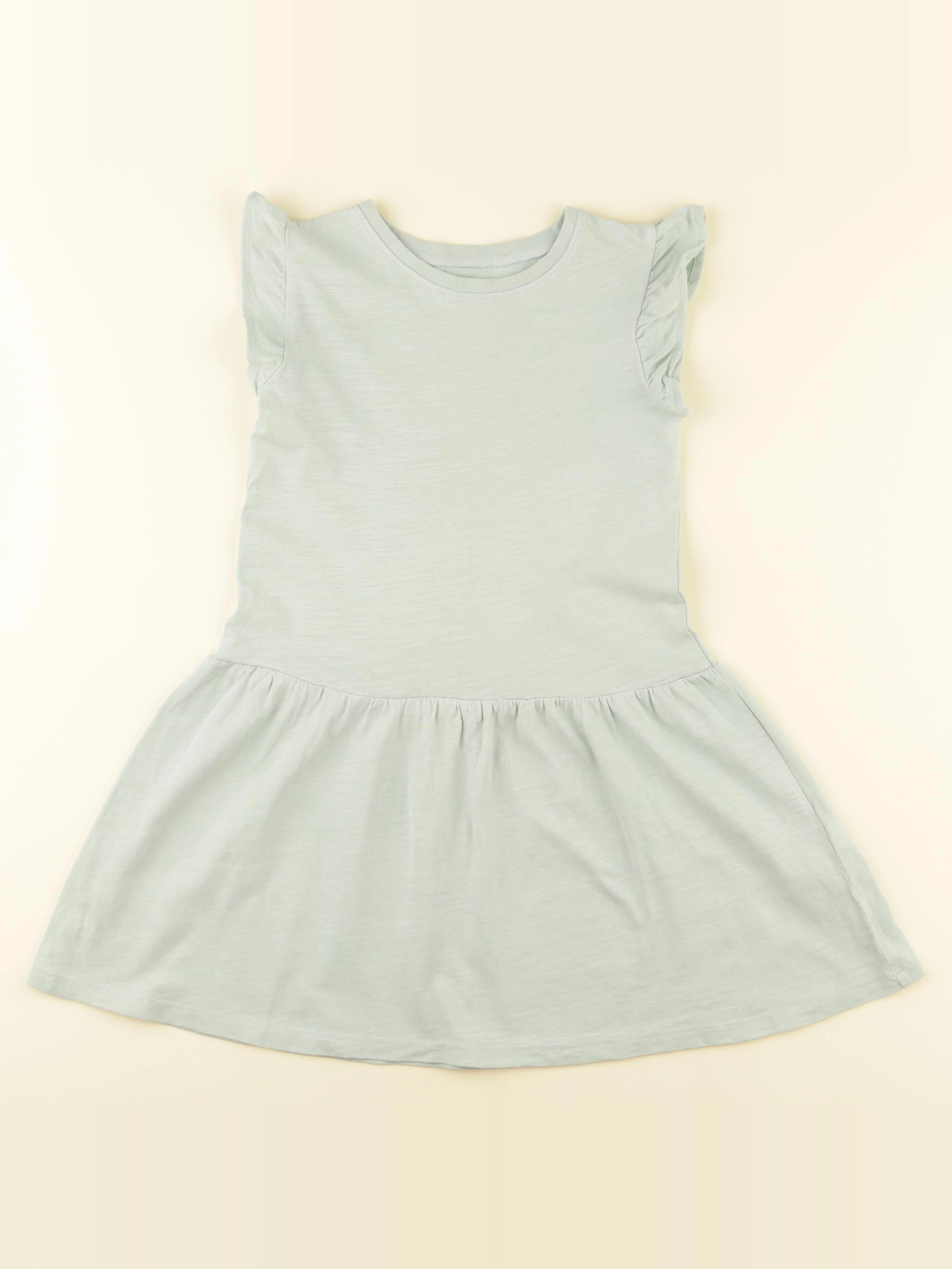 Vertbaudet - robe vert - 4 ans