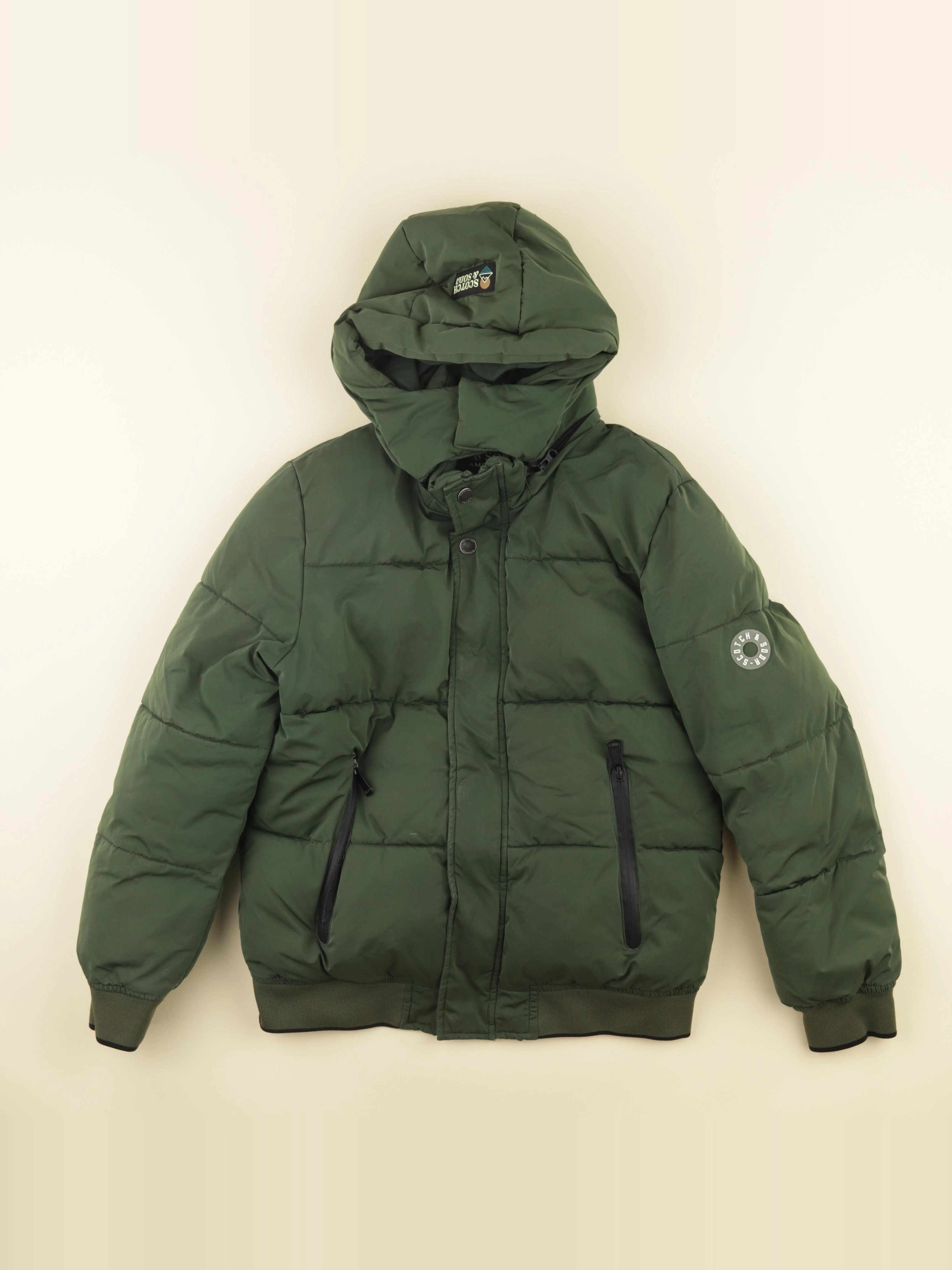 Scotch & Soda - doudoune vert - 12 ans