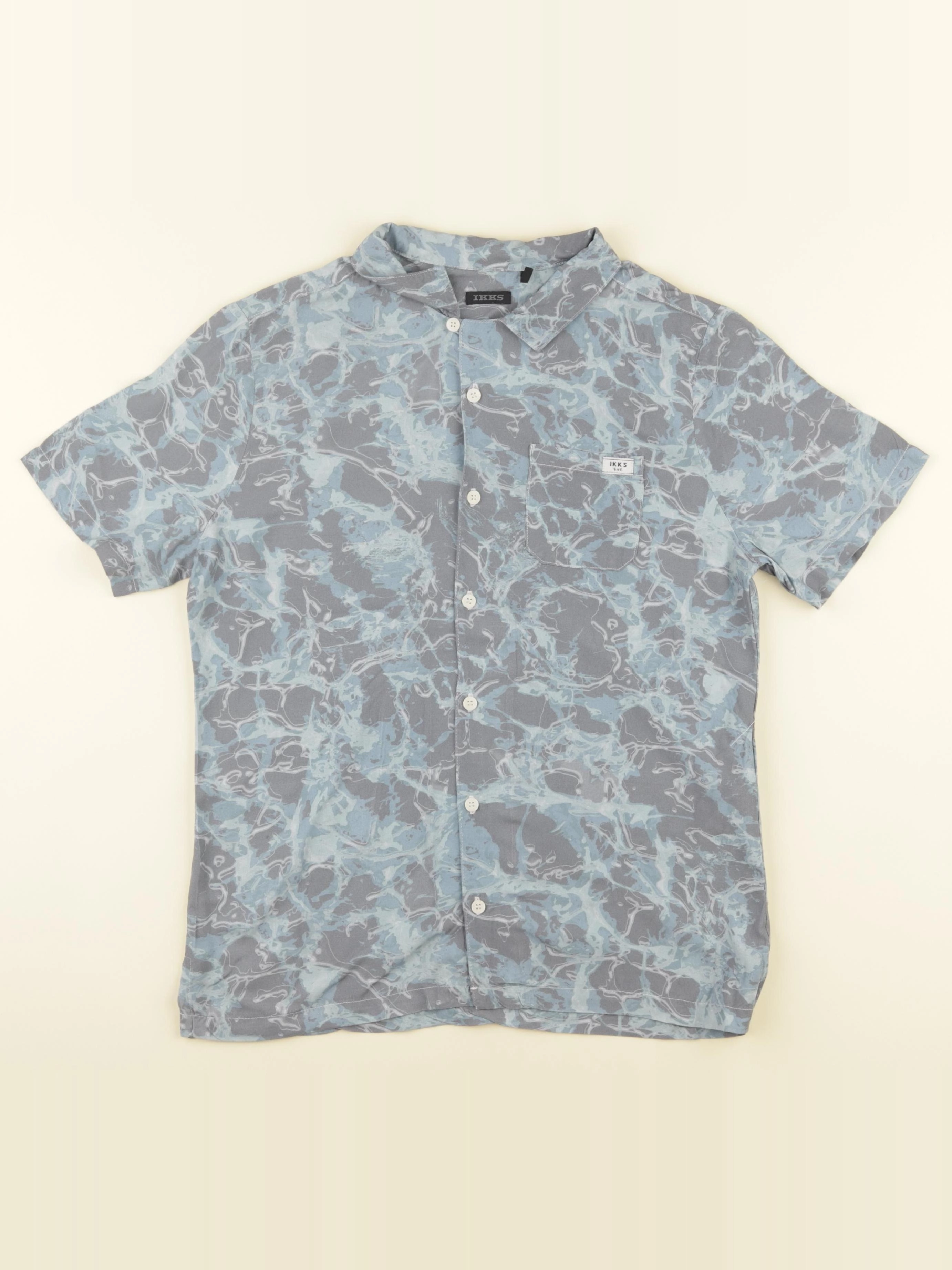 IKKS - chemise bleu - 12 ans