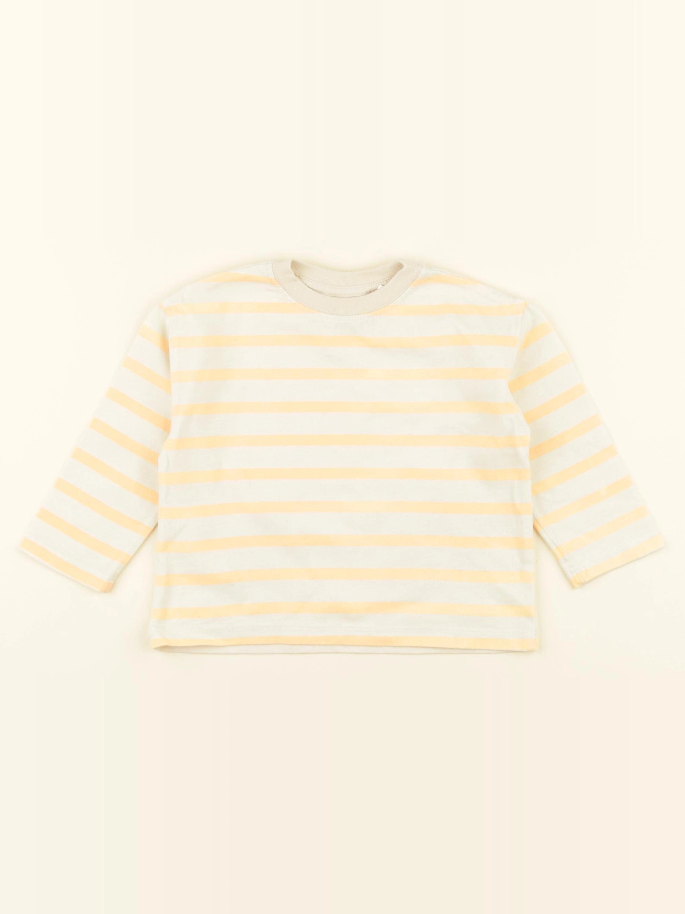 Zara - tee-shirt orange - 9/12 mois