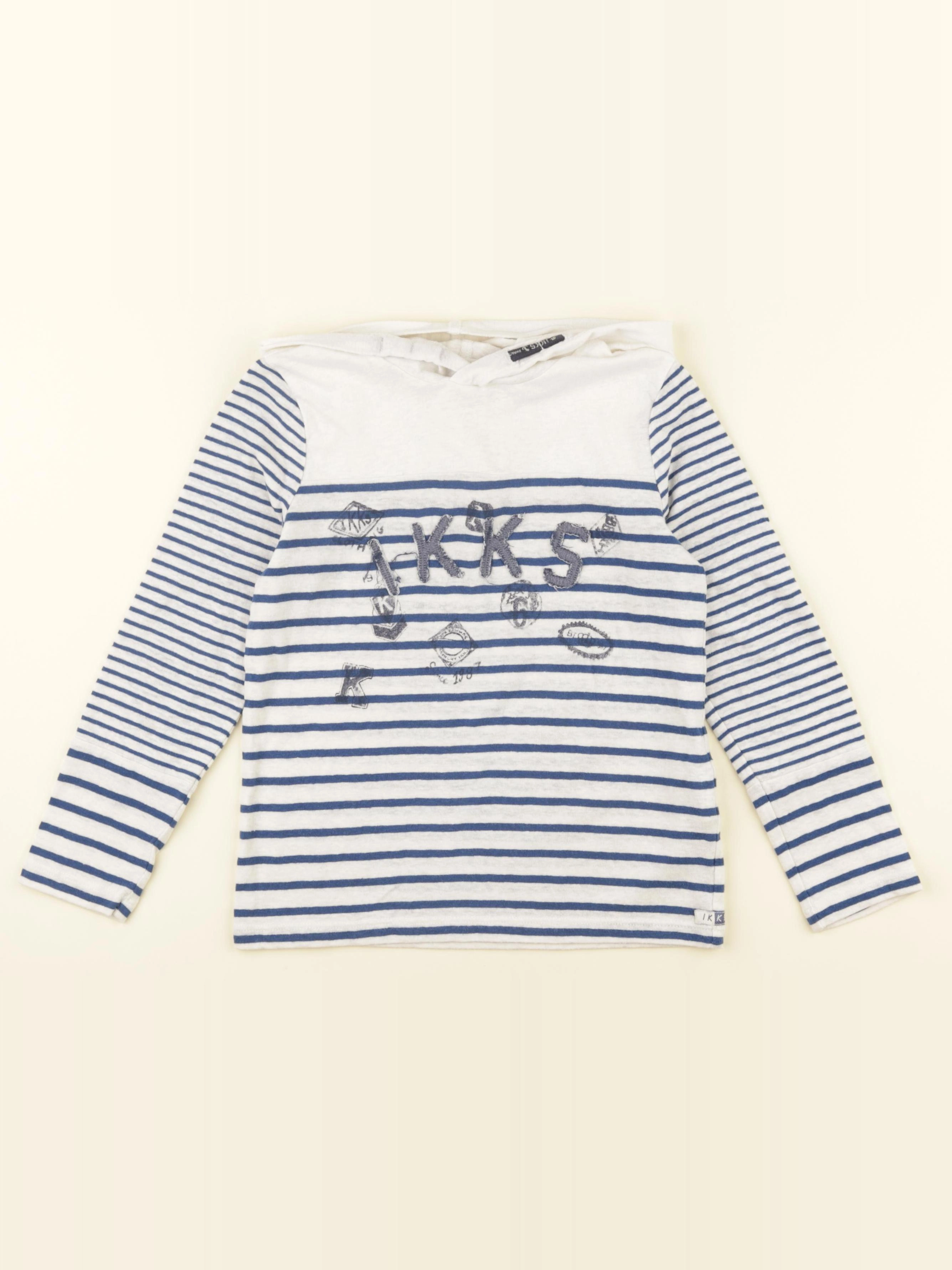 IKKS - tee-shirt bleu - 6 ans