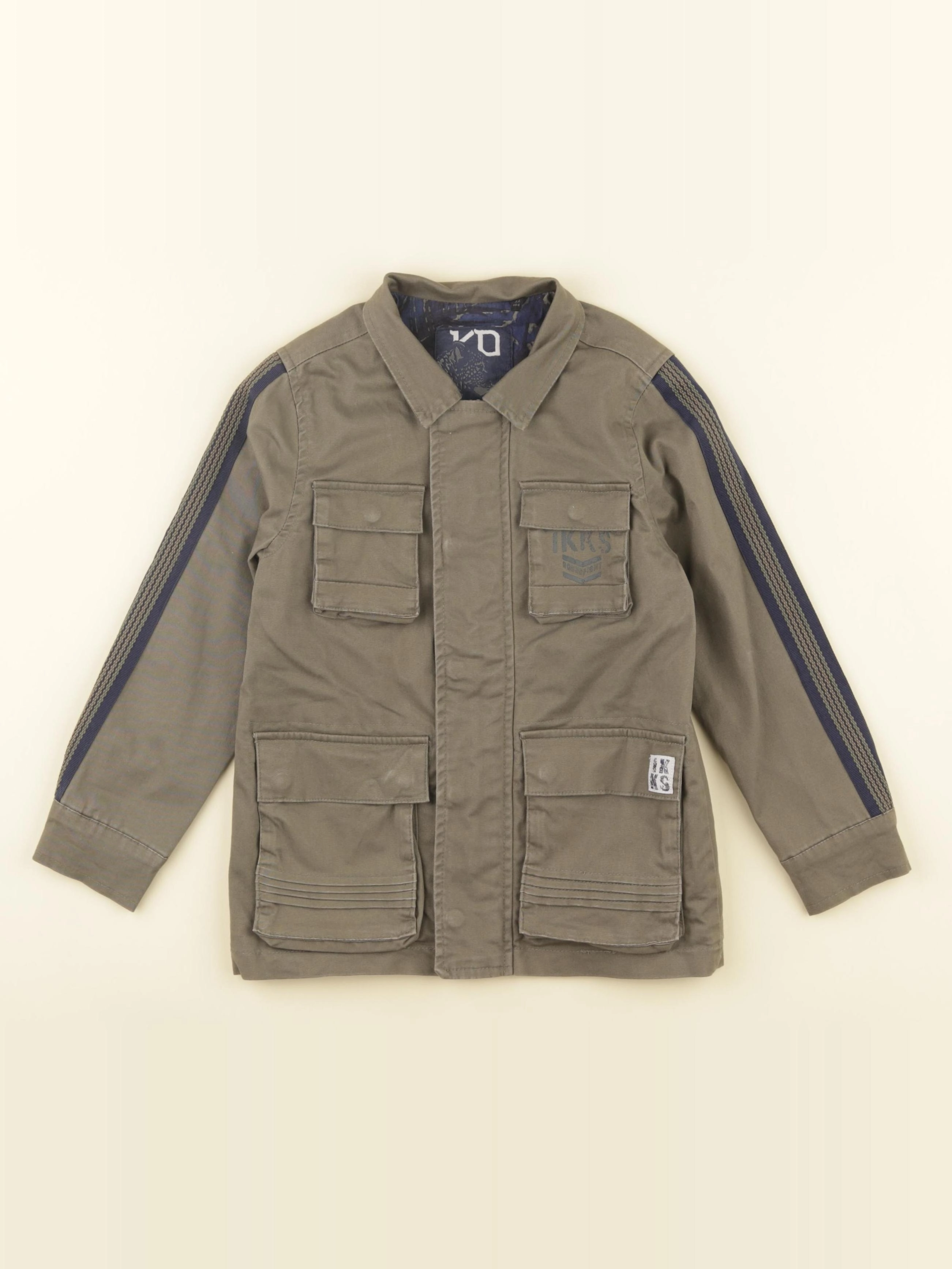 IKKS - veste imprimé au dos vert - 4 ans