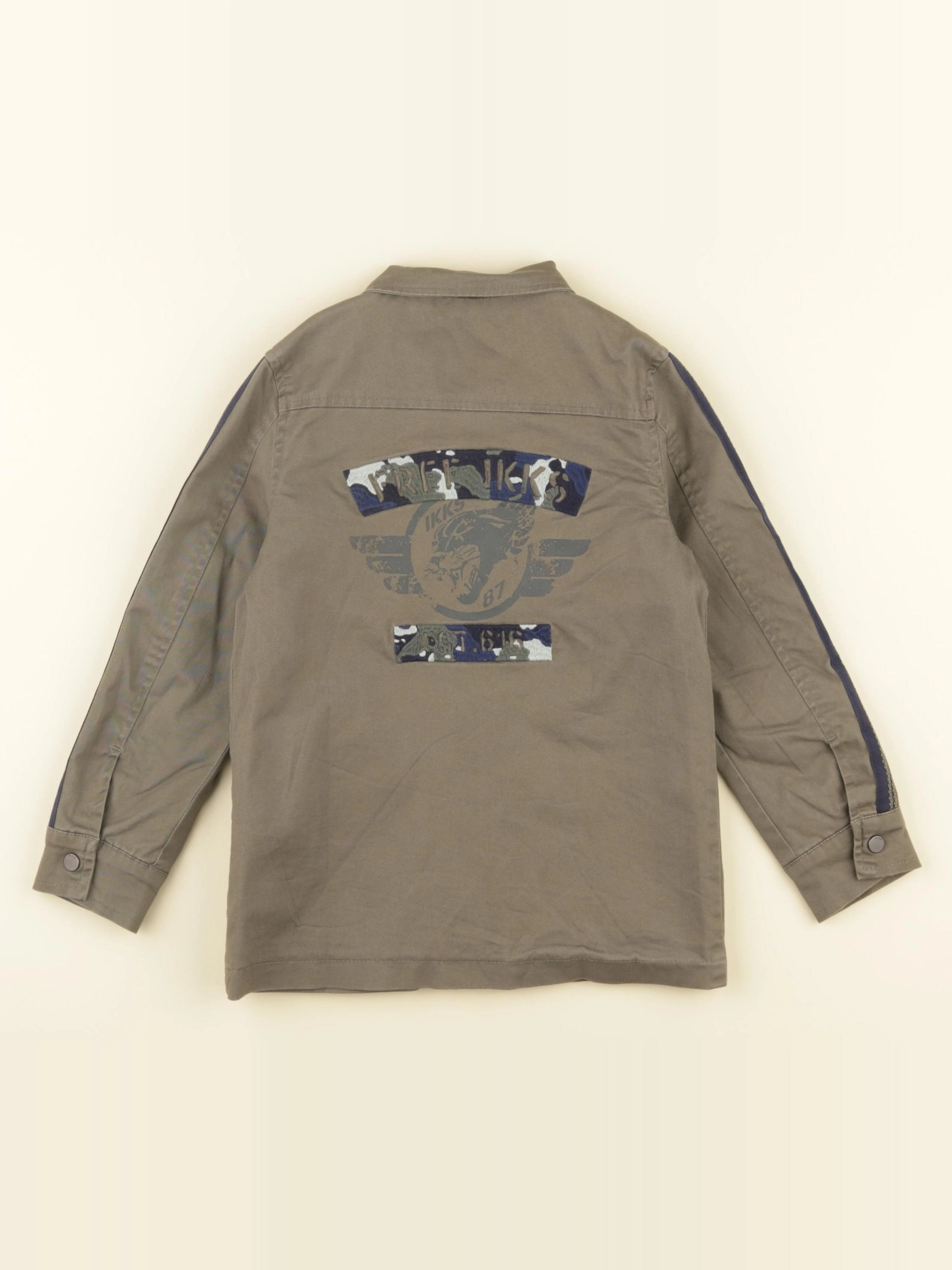 IKKS - veste imprimé au dos vert - 4 ans