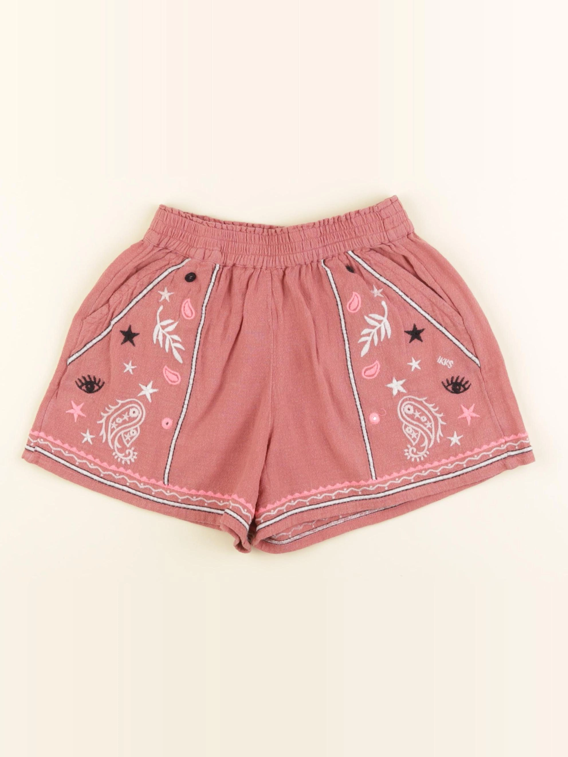 IKKS - short rose - 6 ans
